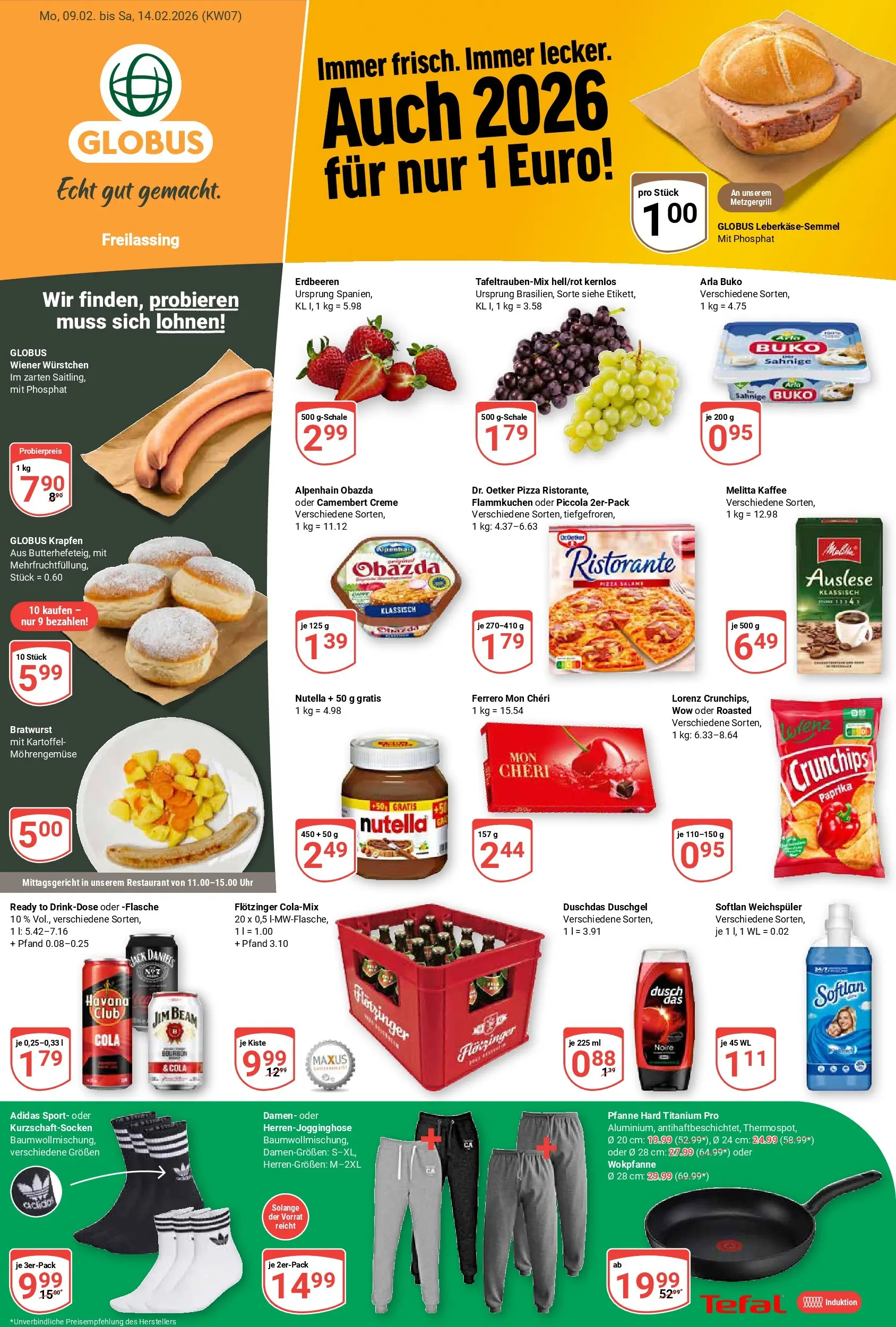 globus - Globus - Freilassing-Prospekt gültig vom 09.02.2026 bis 14.02.2026