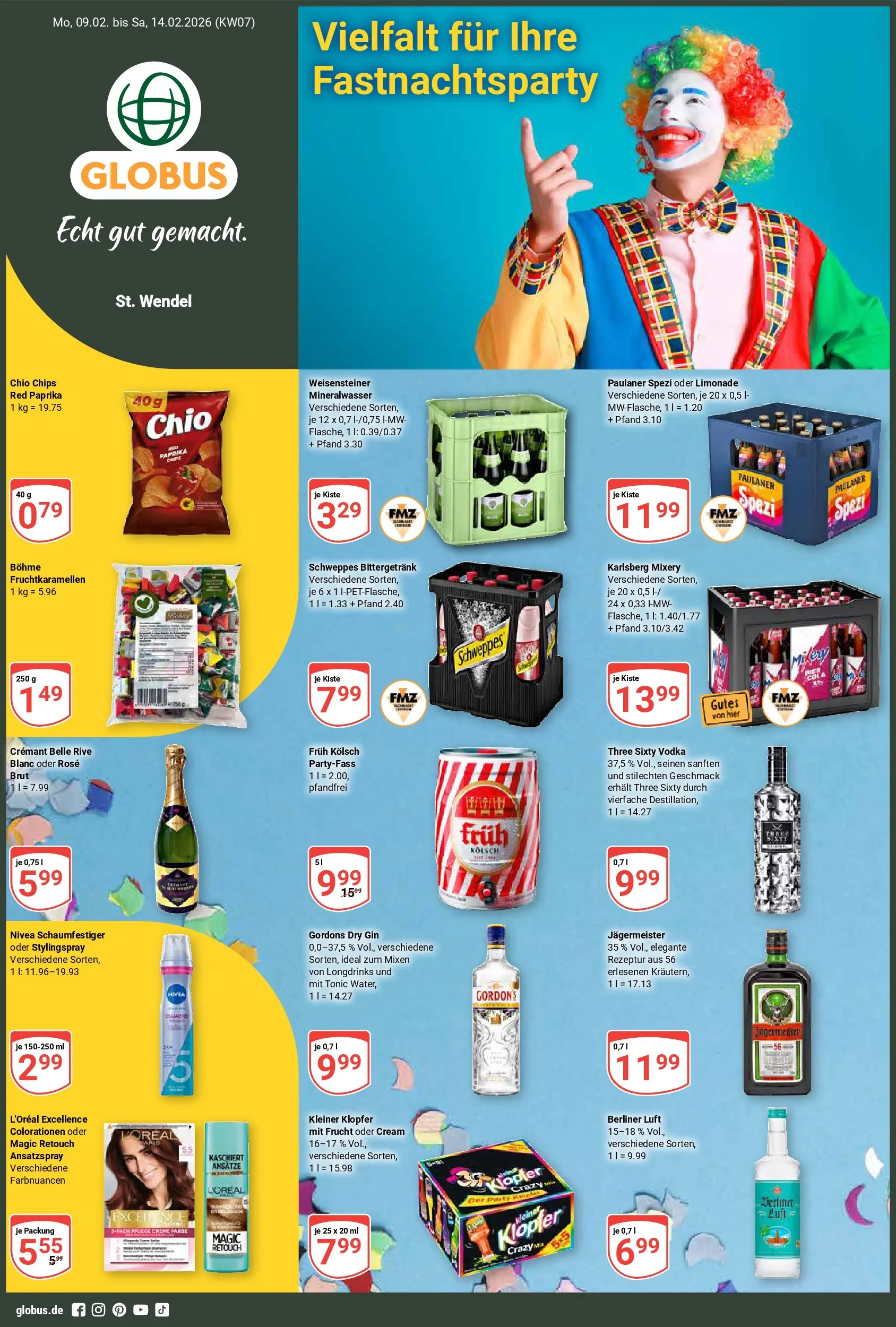 globus - Globus - St. Wendel-Prospekt gültig vom 09.02.2026 bis 14.02.2026