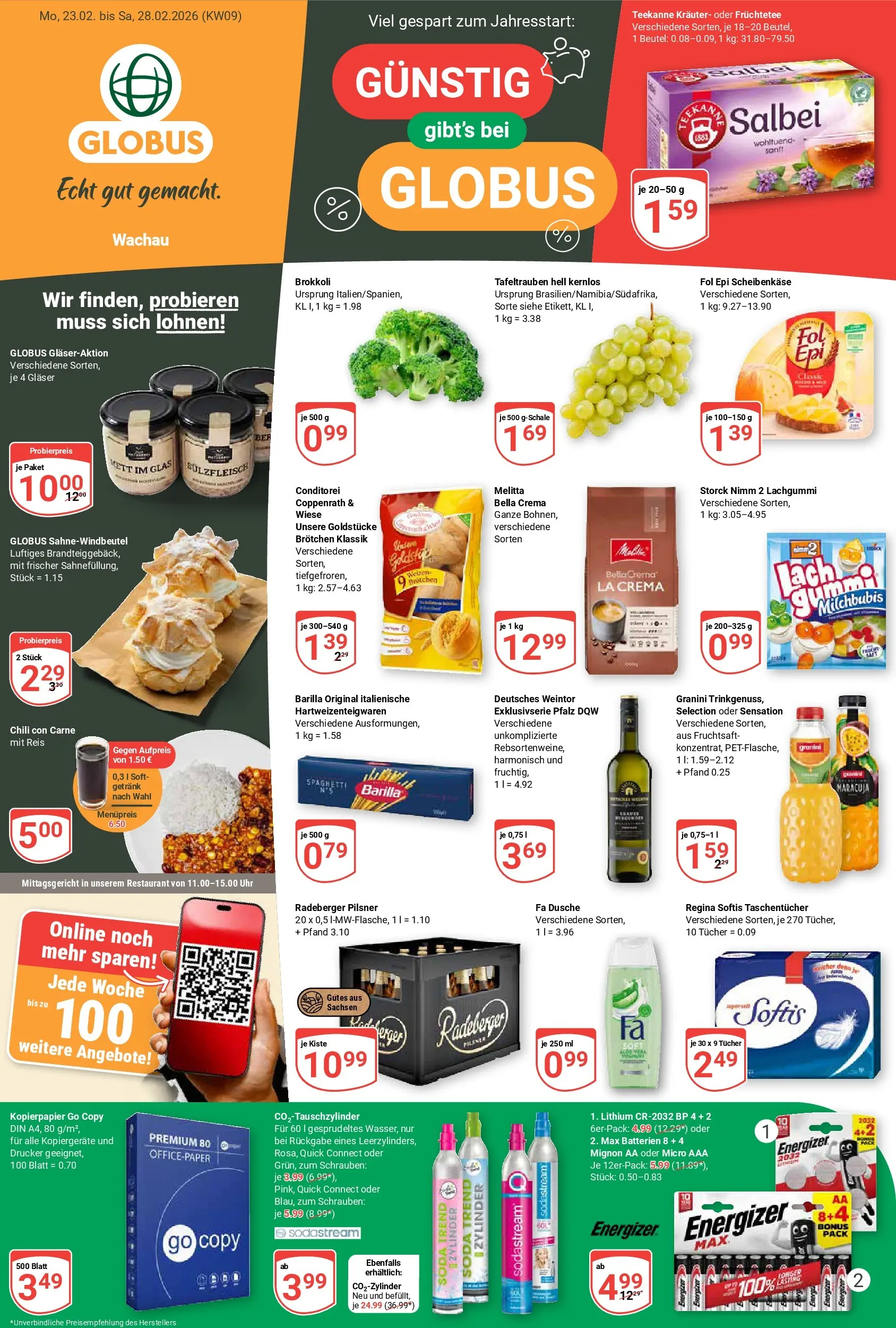 globus - Globus - Wachau-Prospekt gültig vom 23.02.2026 bis 28.02.2026