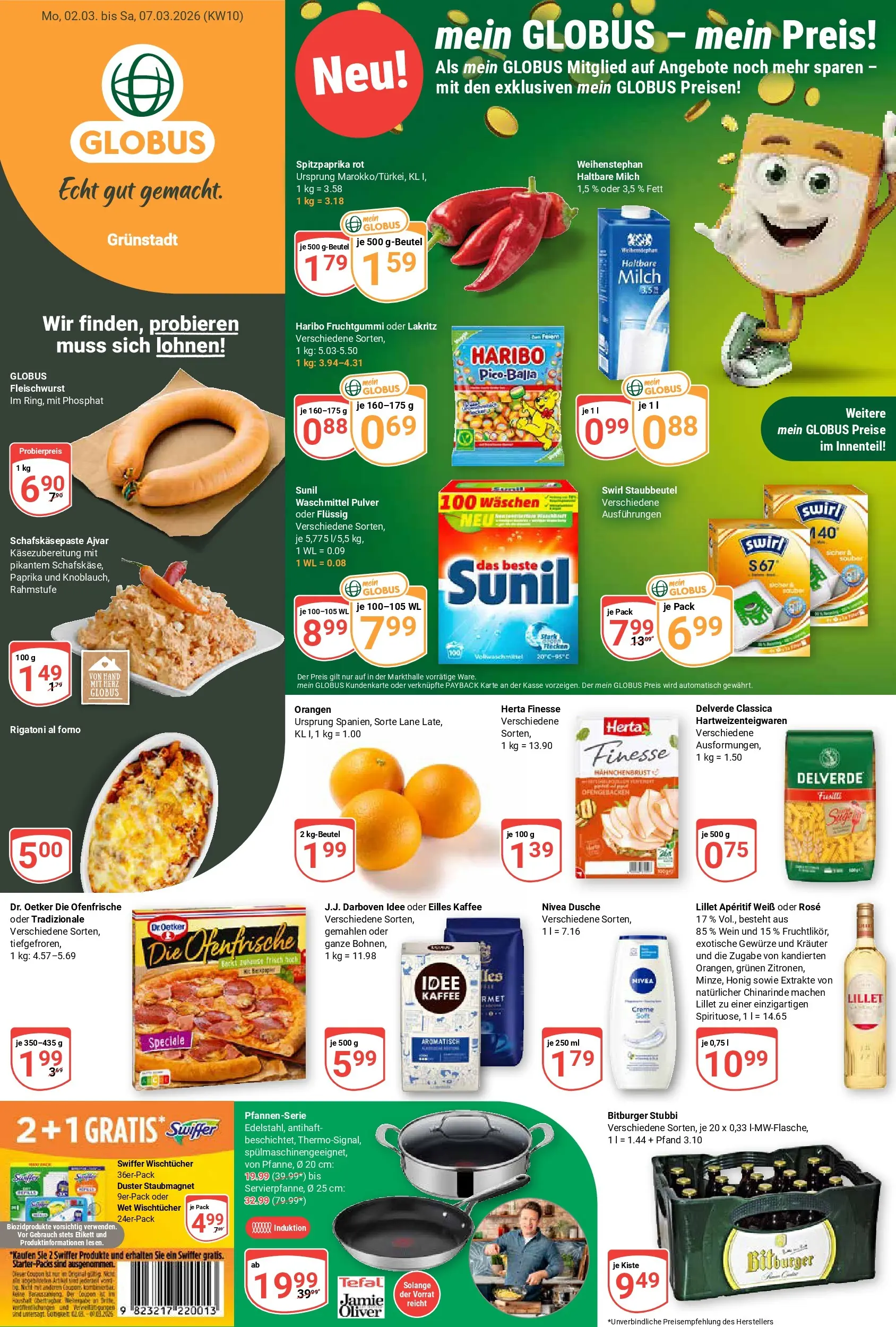 globus - Globus - Grünstadt-Prospekt gültig vom 02.03.2026 bis 07.03.2026