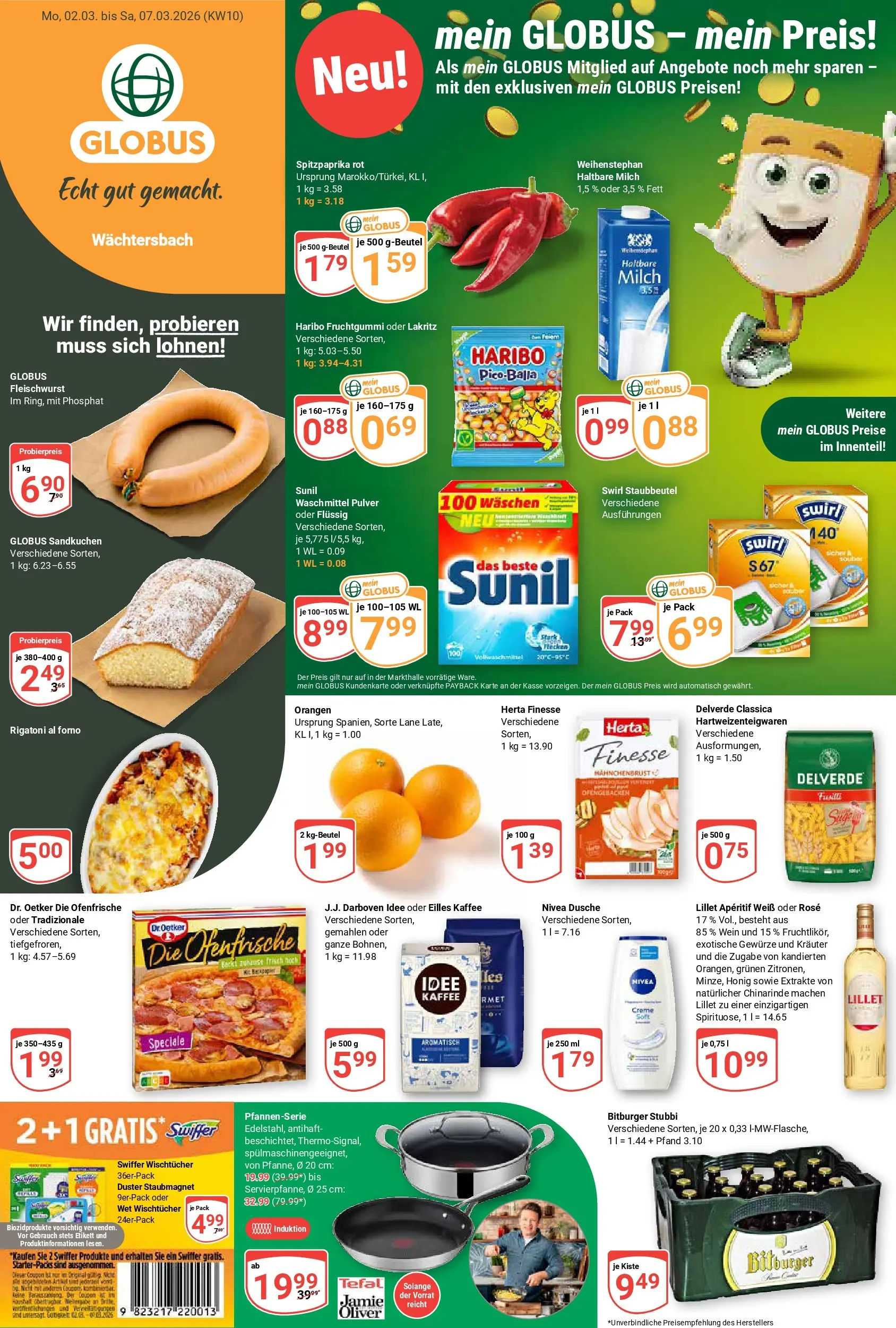 globus - Globus - Wächtersbach-Prospekt gültig vom 02.03.2026 bis 07.03.2026