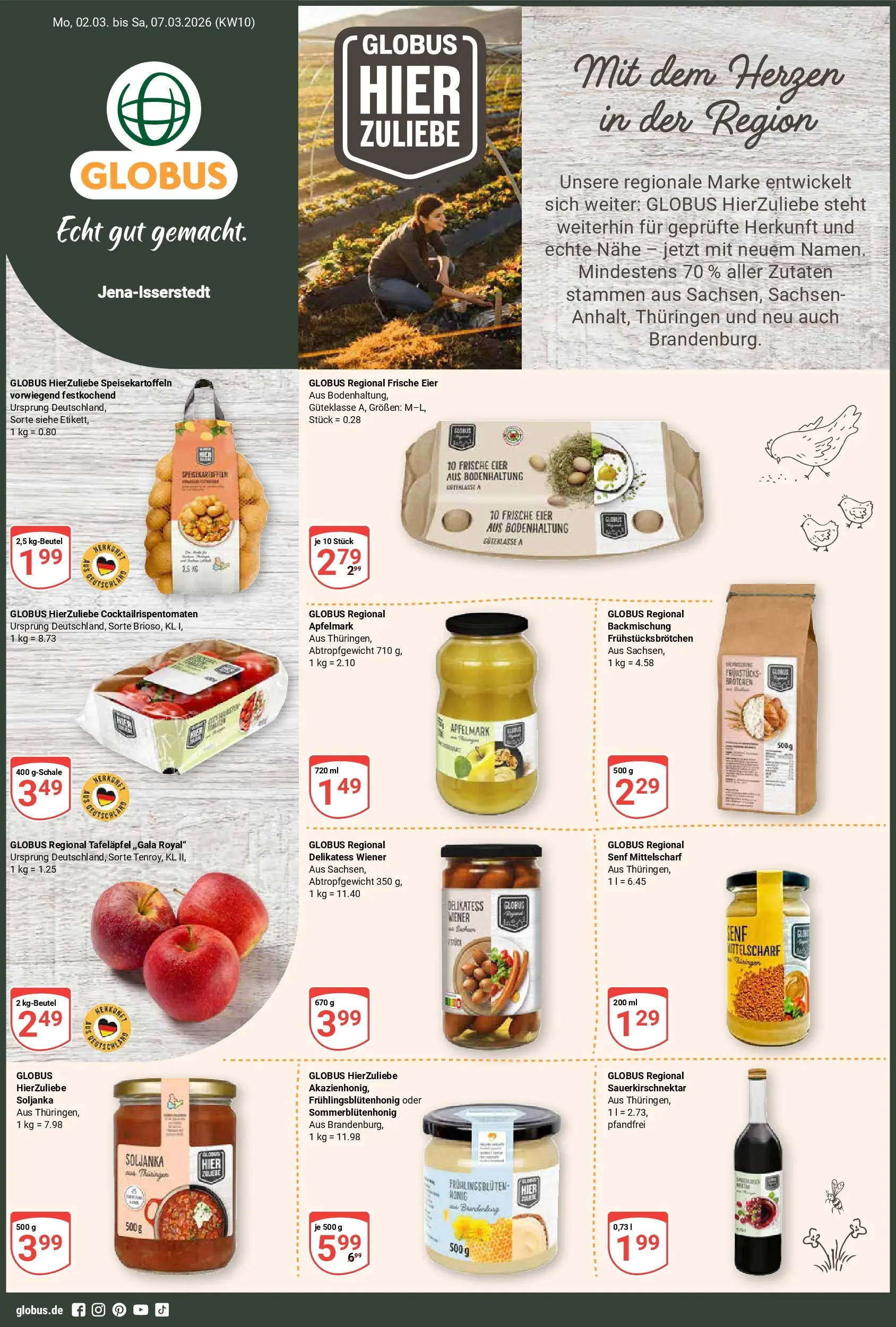 globus - Globus - Jena-Isserstedt-Prospekt gültig vom 02.03.2026 bis 07.03.2026