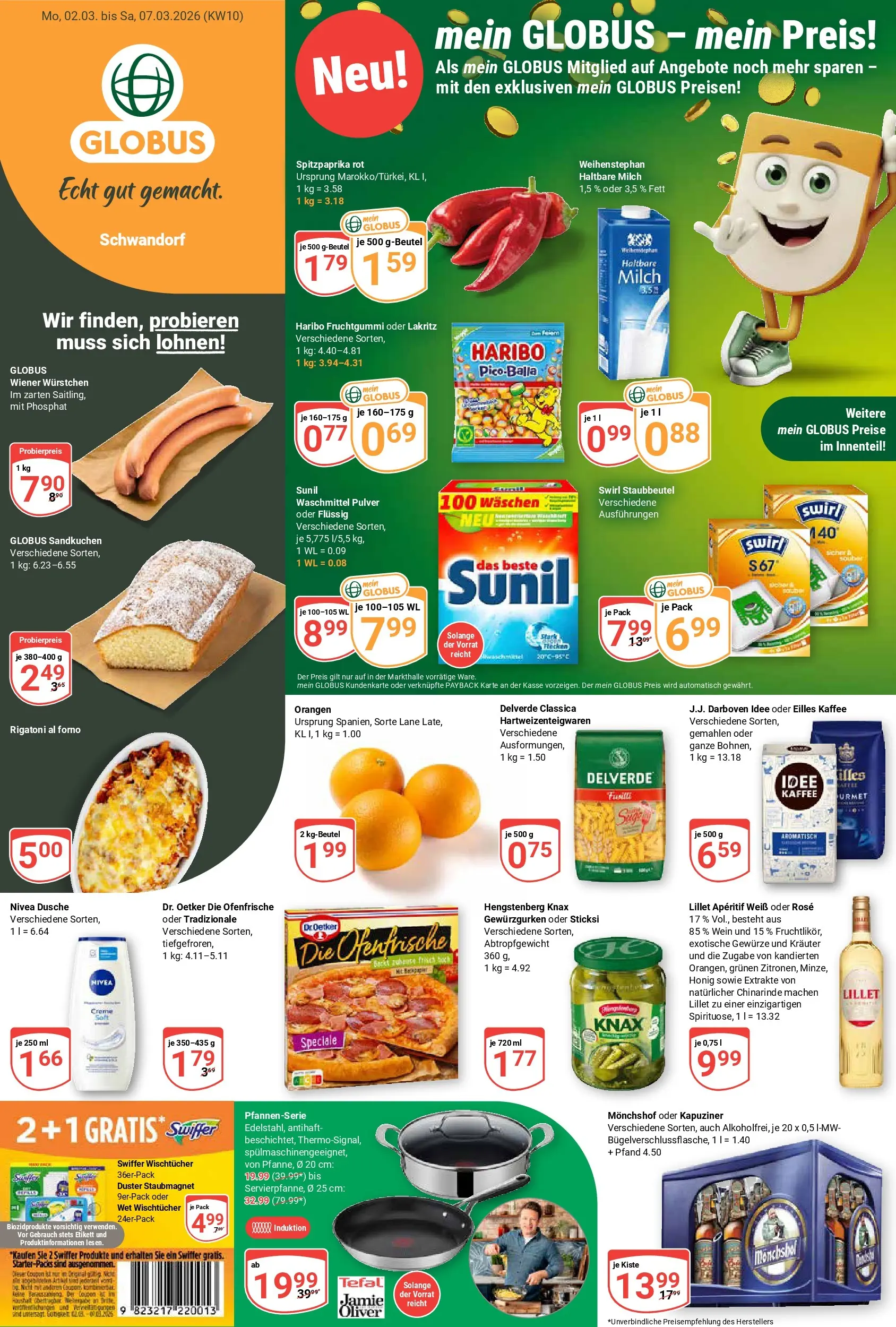 globus - Globus - Schwandorf-Prospekt gültig vom 02.03.2026 bis 07.03.2026 - page: 1