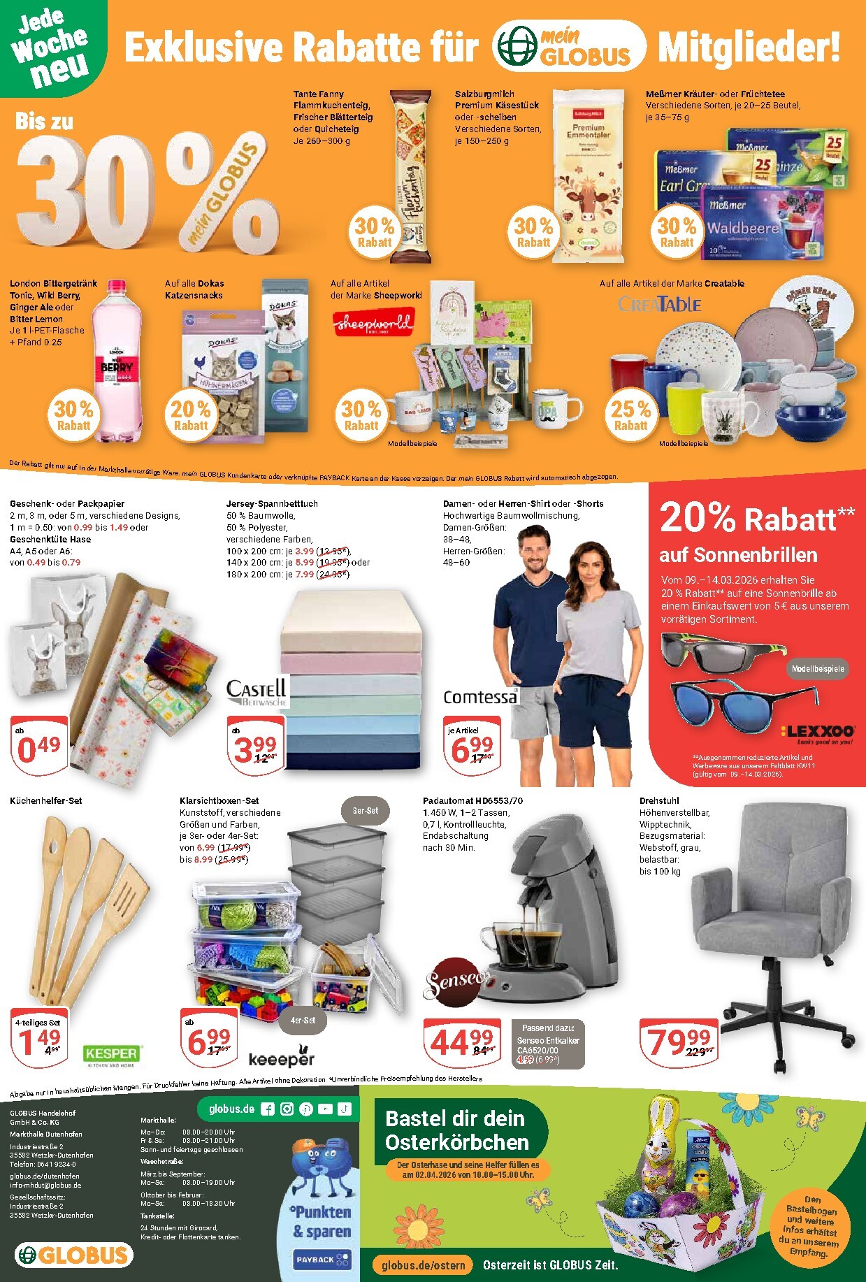 globus - Globus - Dutenhofen-Prospekt gültig vom 09.03.2026 bis 14.03.2026 - page: 25