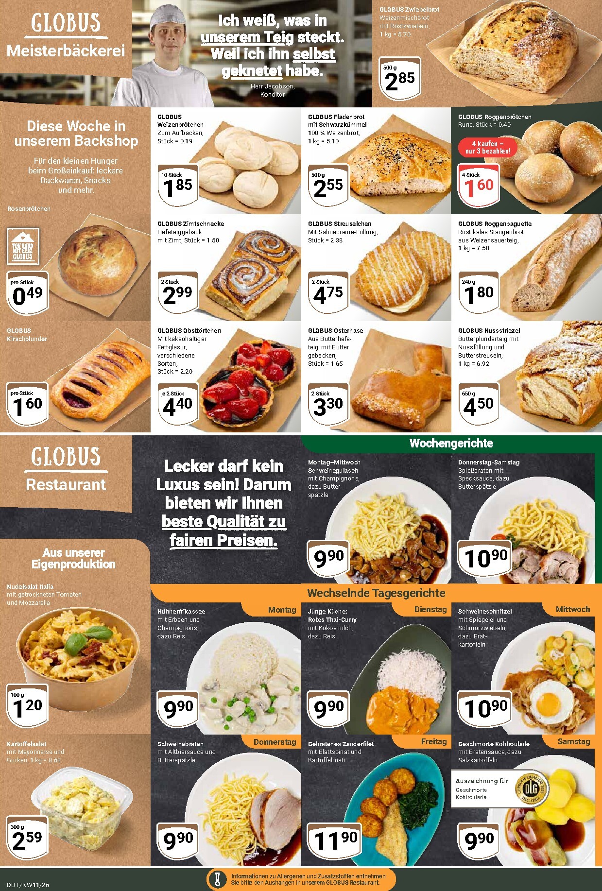 globus - Globus - Dutenhofen-Prospekt gültig vom 09.03.2026 bis 14.03.2026 - page: 8
