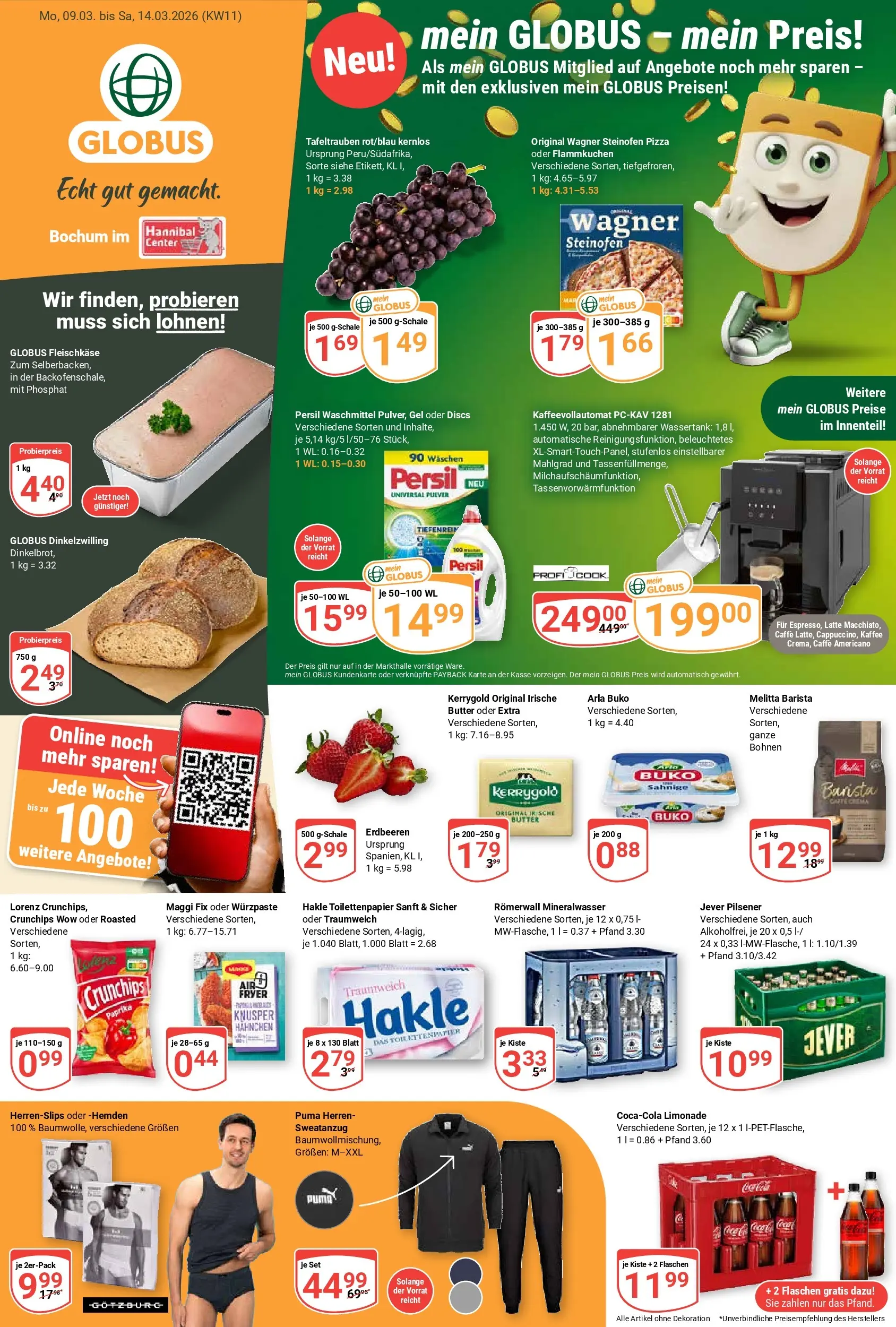 globus - Globus - Bochum-Prospekt gültig vom 09.03.2026 bis 14.03.2026