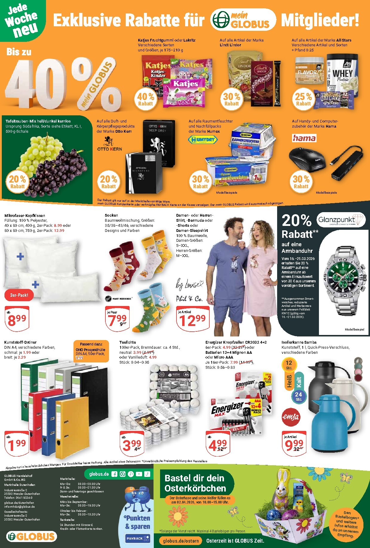 globus - Globus - Dutenhofen-Prospekt gültig vom 16.03.2026 bis 21.03.2026 - page: 29