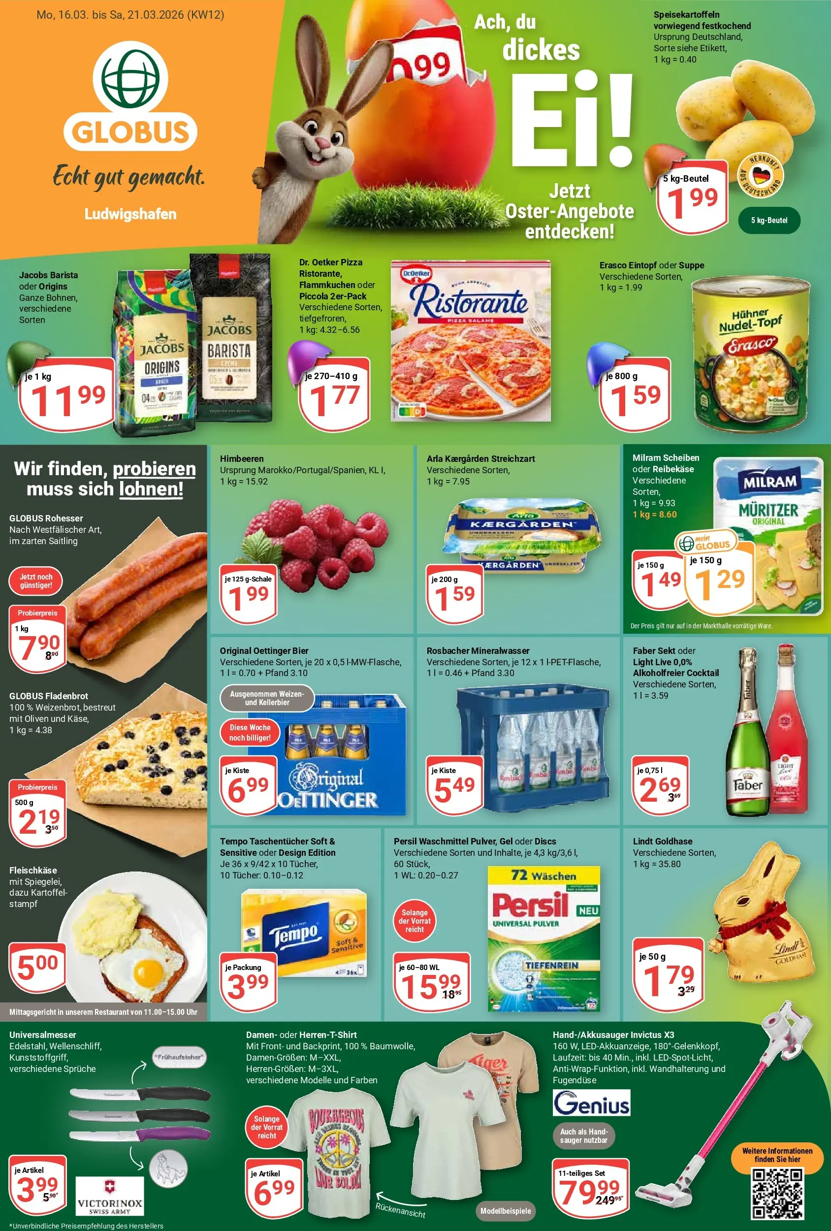globus - Globus - Ludwigshafen-Prospekt gültig vom 16.03.2026 bis 21.03.2026