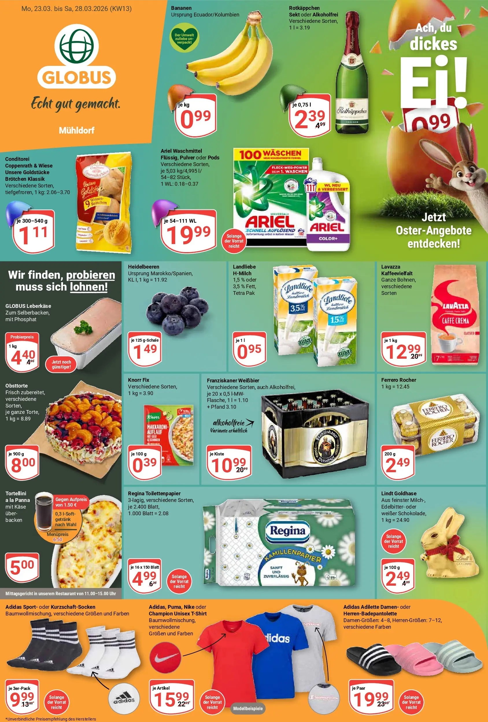 globus - Globus - Mühldorf-Prospekt gültig vom 23.03.2026 bis 28.03.2026