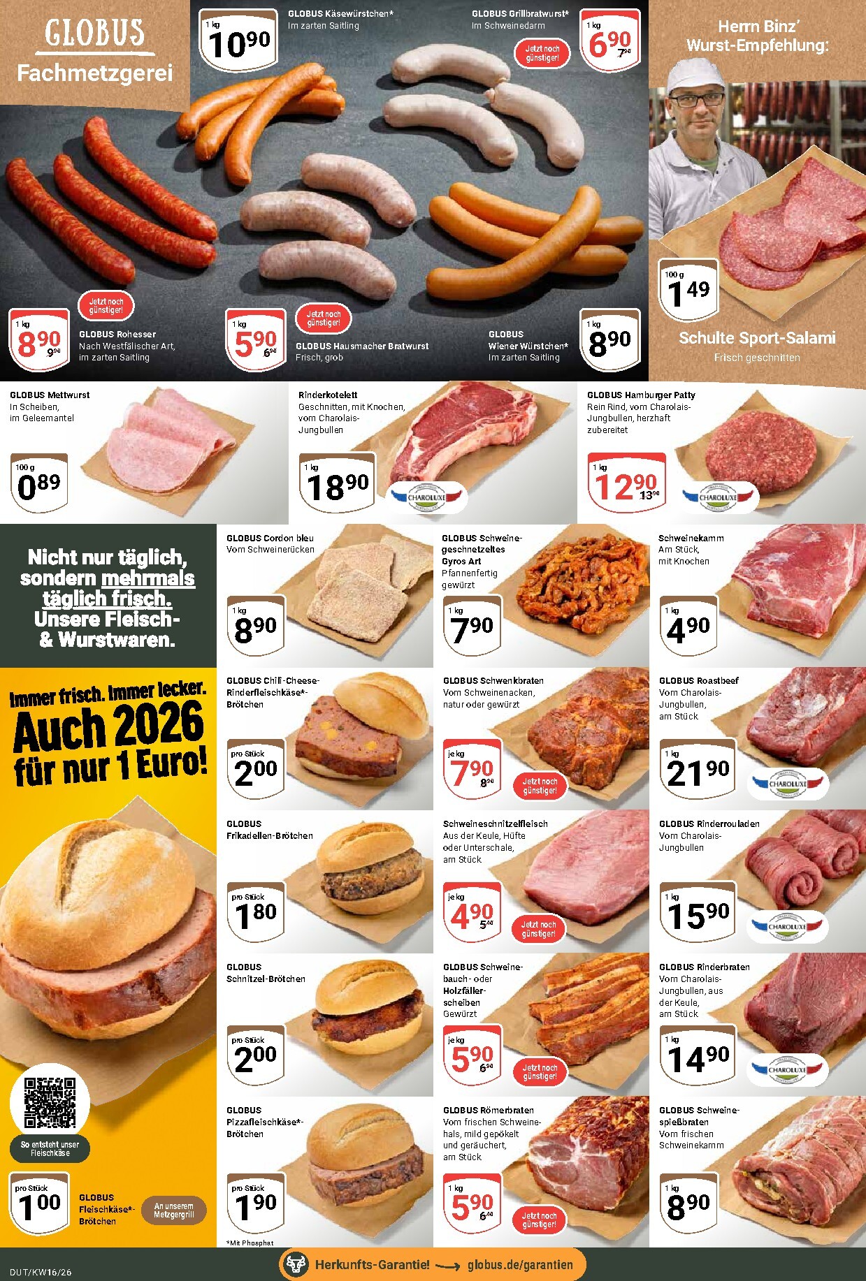 globus - Globus - Dutenhofen Prospekt nächste Woche – von Montag 13.04.2026 bis Samstag 18.04.2026 - page: 8