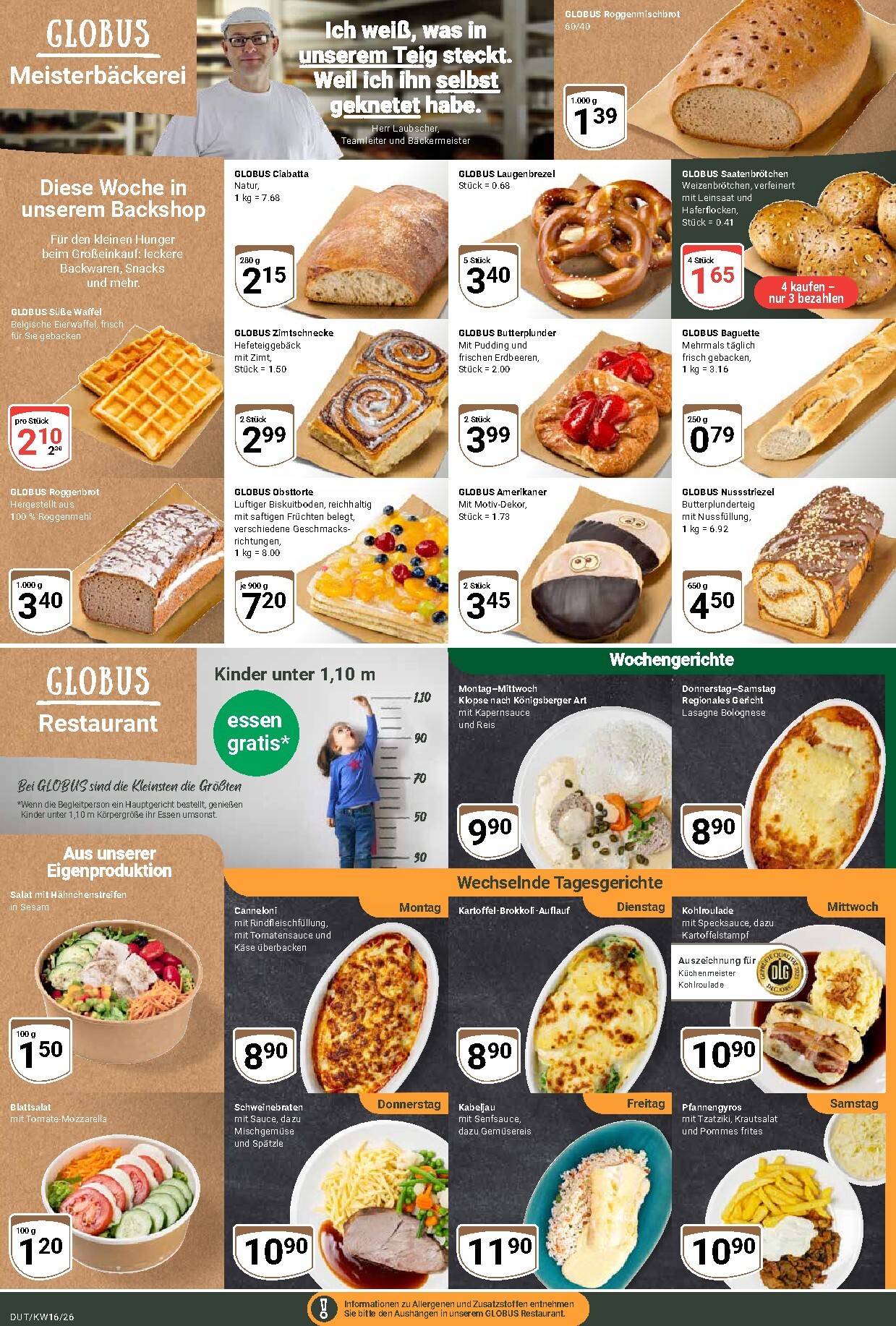 globus - Globus - Dutenhofen Prospekt nächste Woche – von Montag 13.04.2026 bis Samstag 18.04.2026 - page: 7