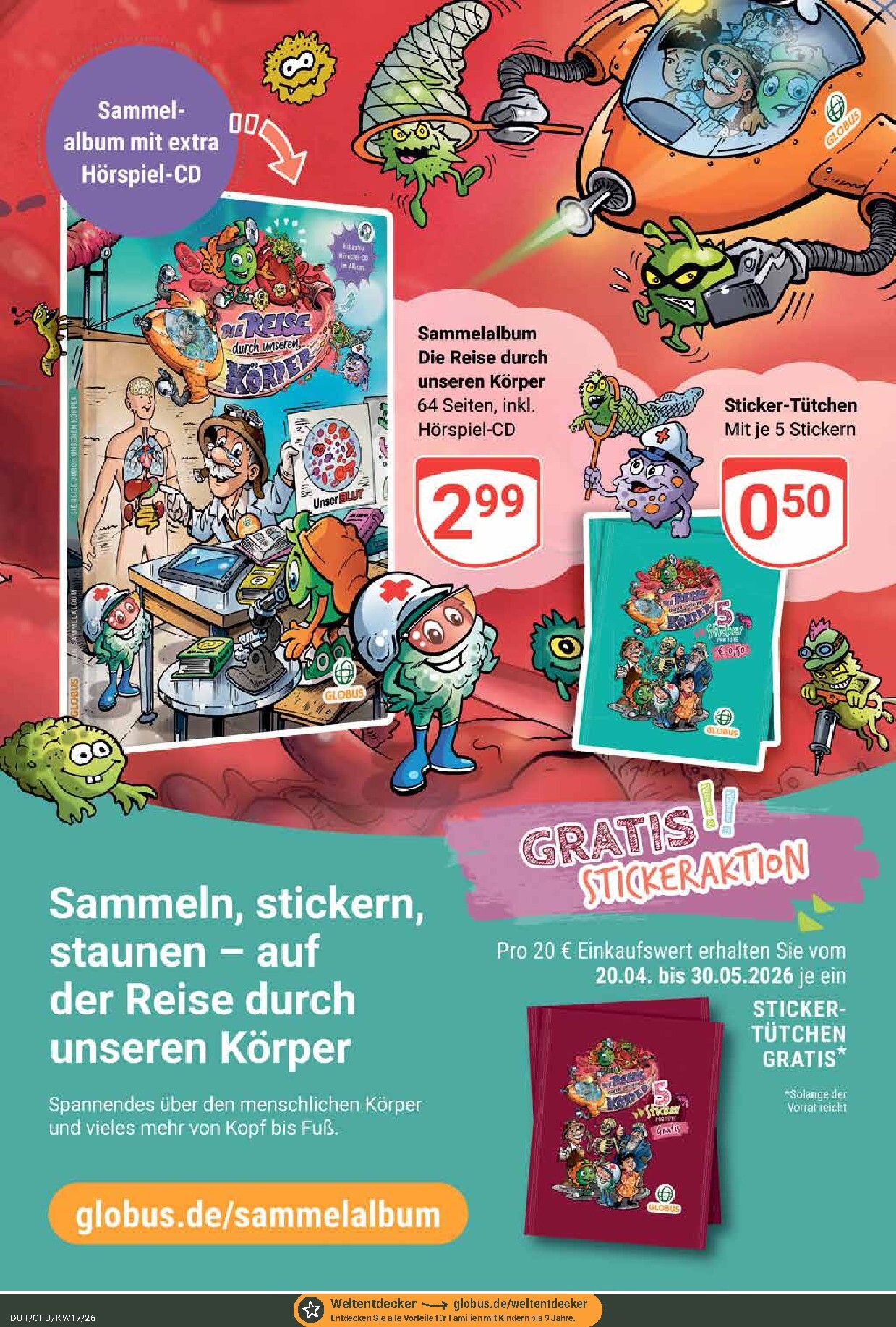 globus - Globus - Dutenhofen Prospekt nächste Woche – von Montag 20.04.2026 bis Samstag 25.04.2026 - page: 4