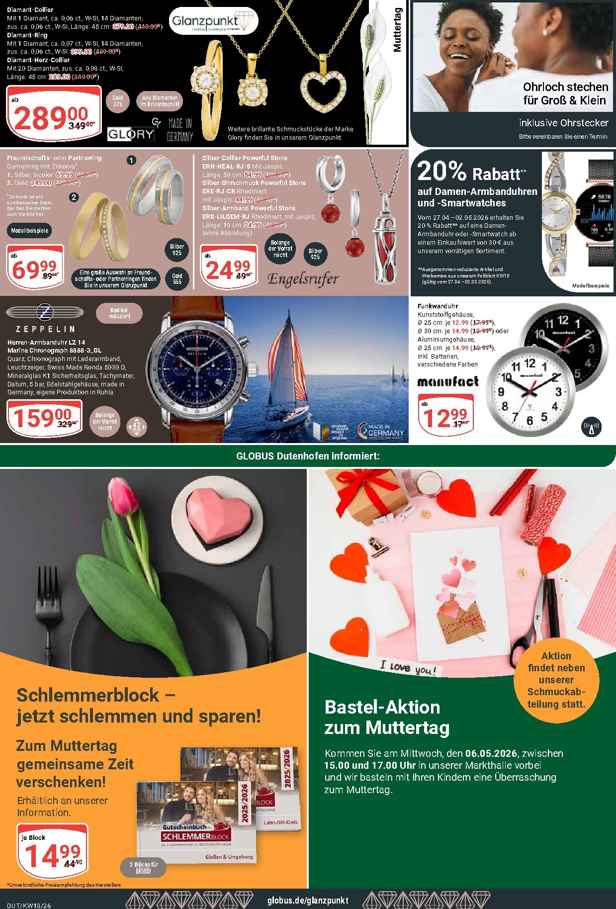 globus - Globus - Dutenhofen Prospekt nächste Woche – von Montag 27.04.2026 bis Samstag 02.05.2026 - page: 24