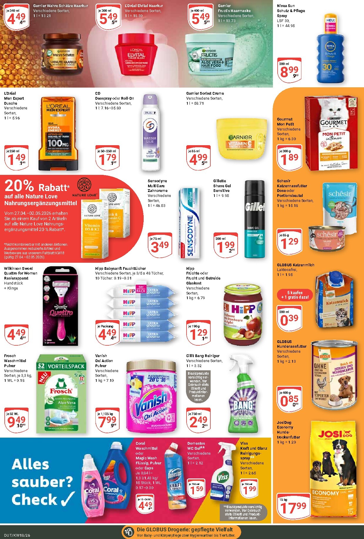 globus - Globus - Dutenhofen Prospekt nächste Woche – von Montag 27.04.2026 bis Samstag 02.05.2026 - page: 21