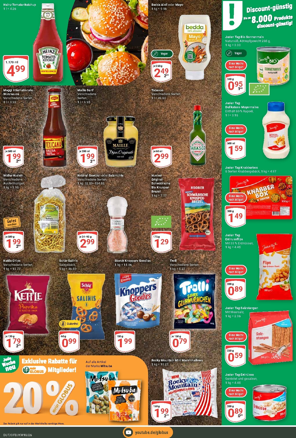 globus - Globus - Dutenhofen Prospekt nächste Woche – von Montag 27.04.2026 bis Samstag 02.05.2026 - page: 8