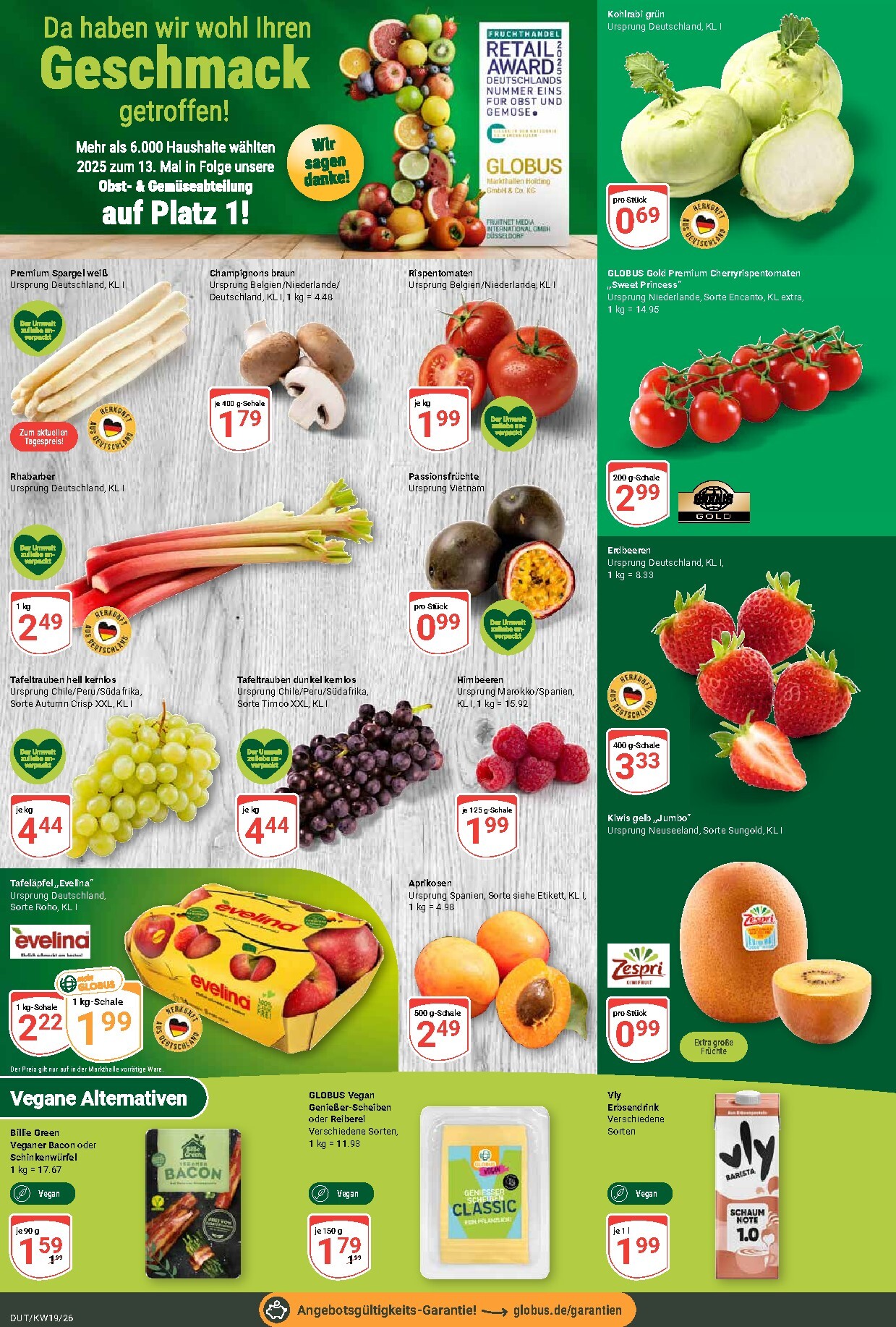 globus - Globus - Dutenhofen Prospekt nächste Woche – von Montag 04.05.2026 bis Samstag 09.05.2026 - page: 7