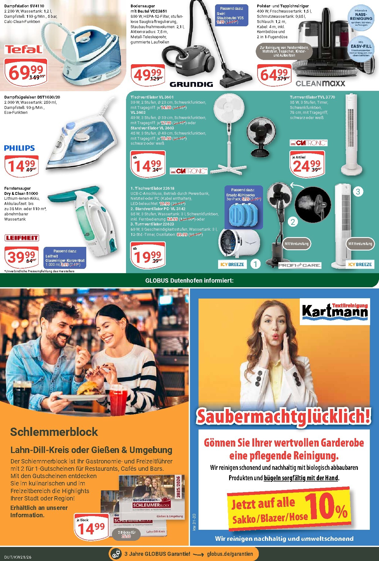 globus - Globus - Dutenhofen Prospekt nächste Woche – von Montag 18.05.2026 bis Samstag 23.05.2026 - page: 26