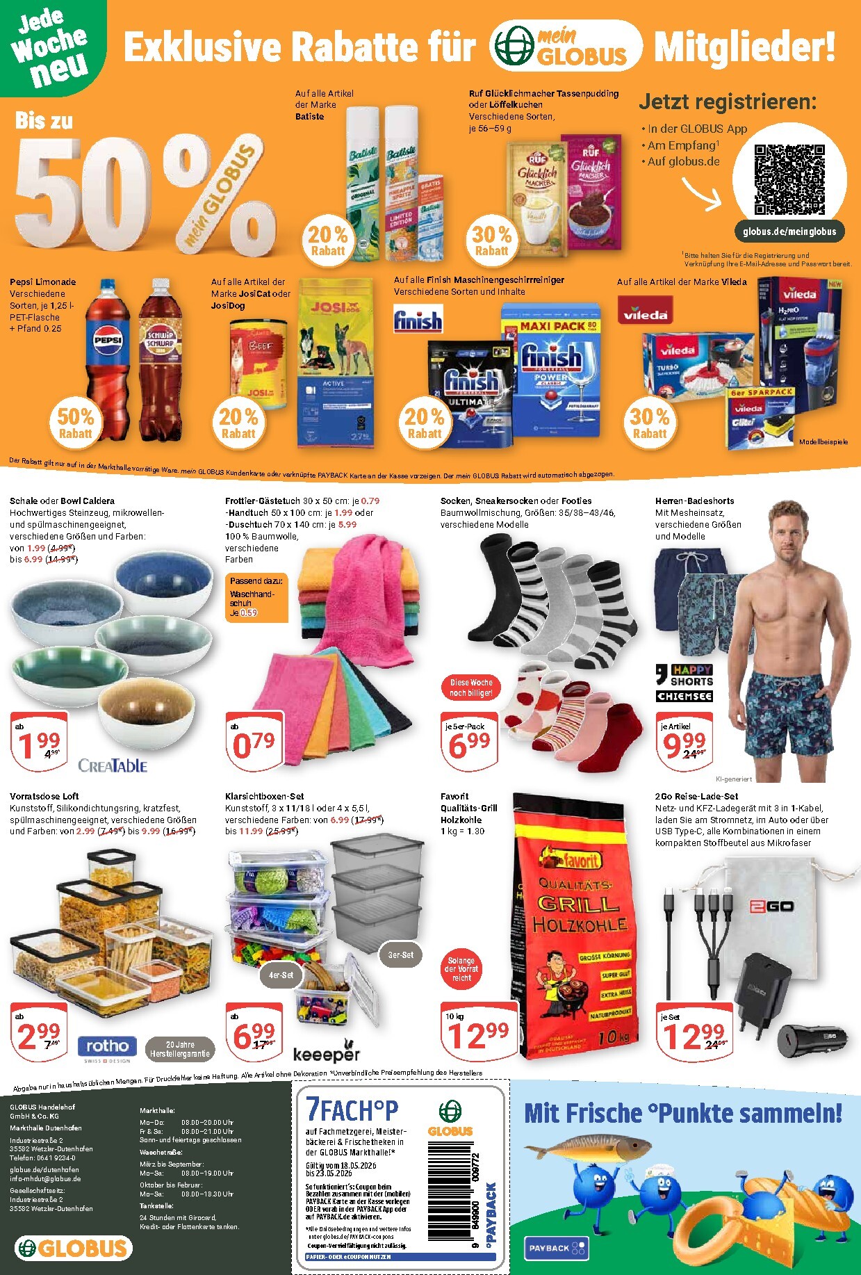 globus - Globus - Dutenhofen Prospekt nächste Woche – von Montag 18.05.2026 bis Samstag 23.05.2026 - page: 30