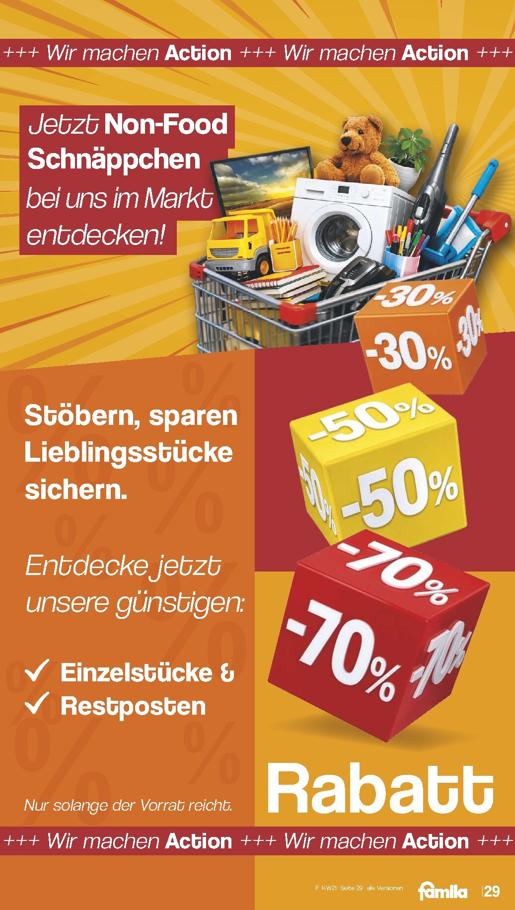 famila-nordwest - Famila Nordwest Prospekt nächste Woche – von Montag 18.05.2026 bis Samstag 23.05.2026 - page: 29