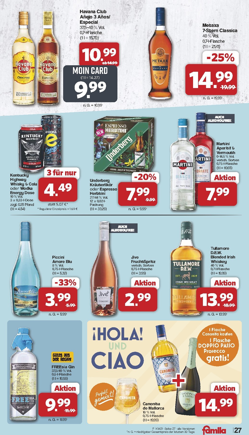 famila-nordwest - Famila Nordwest Prospekt nächste Woche – von Montag 18.05.2026 bis Samstag 23.05.2026 - page: 27