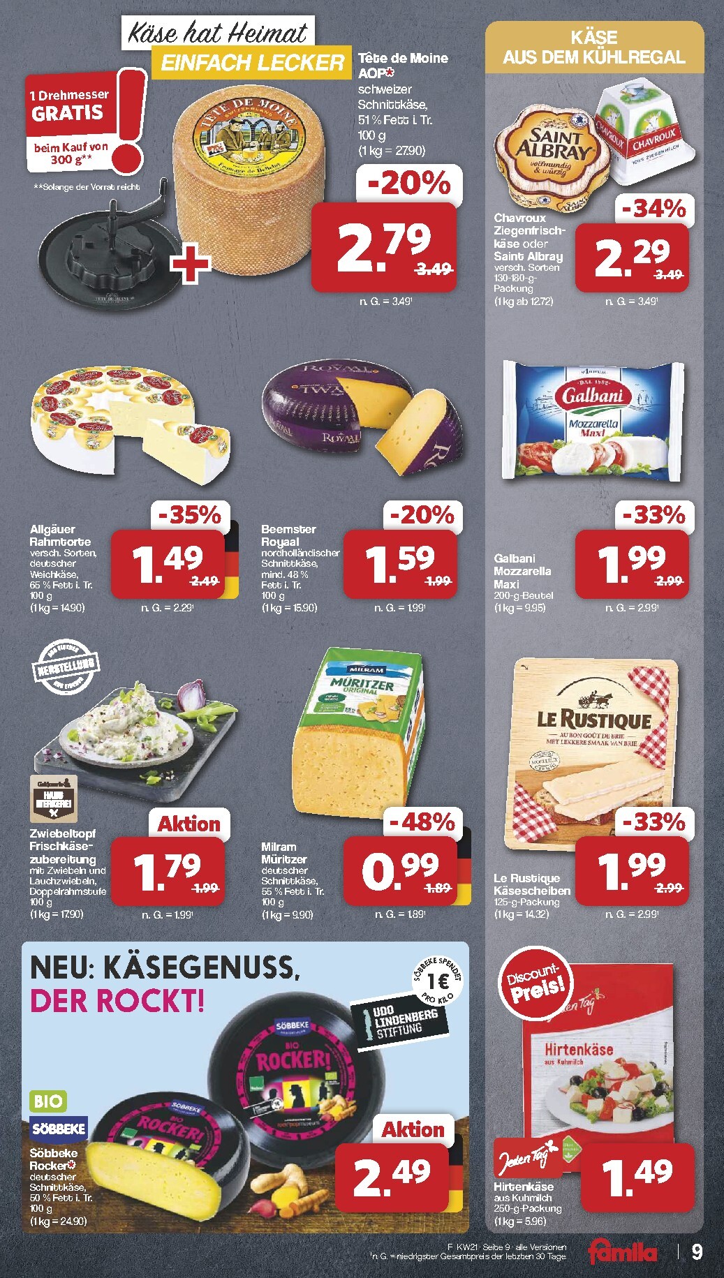 famila-nordwest - Famila Nordwest Prospekt nächste Woche – von Montag 18.05.2026 bis Samstag 23.05.2026 - page: 9