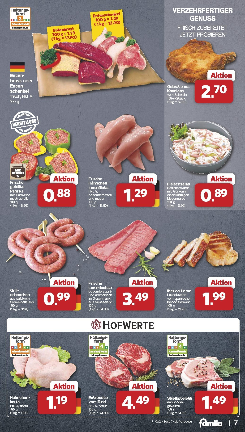 famila-nordwest - Famila Nordwest Prospekt nächste Woche – von Montag 18.05.2026 bis Samstag 23.05.2026 - page: 7