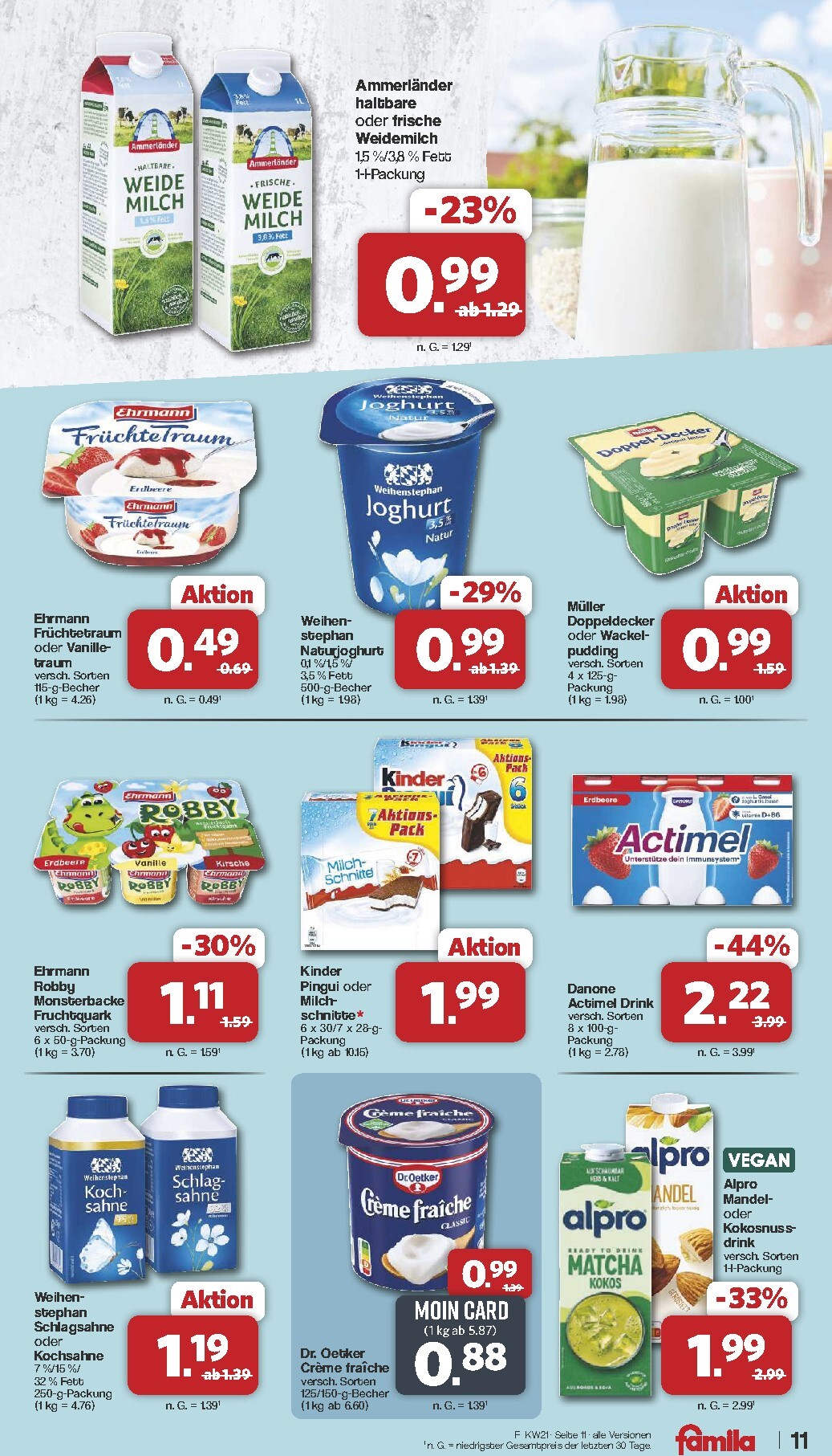 famila-nordwest - Famila Nordwest Prospekt nächste Woche – von Montag 18.05.2026 bis Samstag 23.05.2026 - page: 11