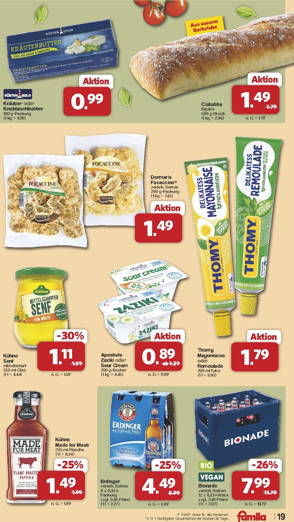 famila-nordwest - Famila Nordwest Prospekt nächste Woche – von Montag 18.05.2026 bis Samstag 23.05.2026 - page: 19