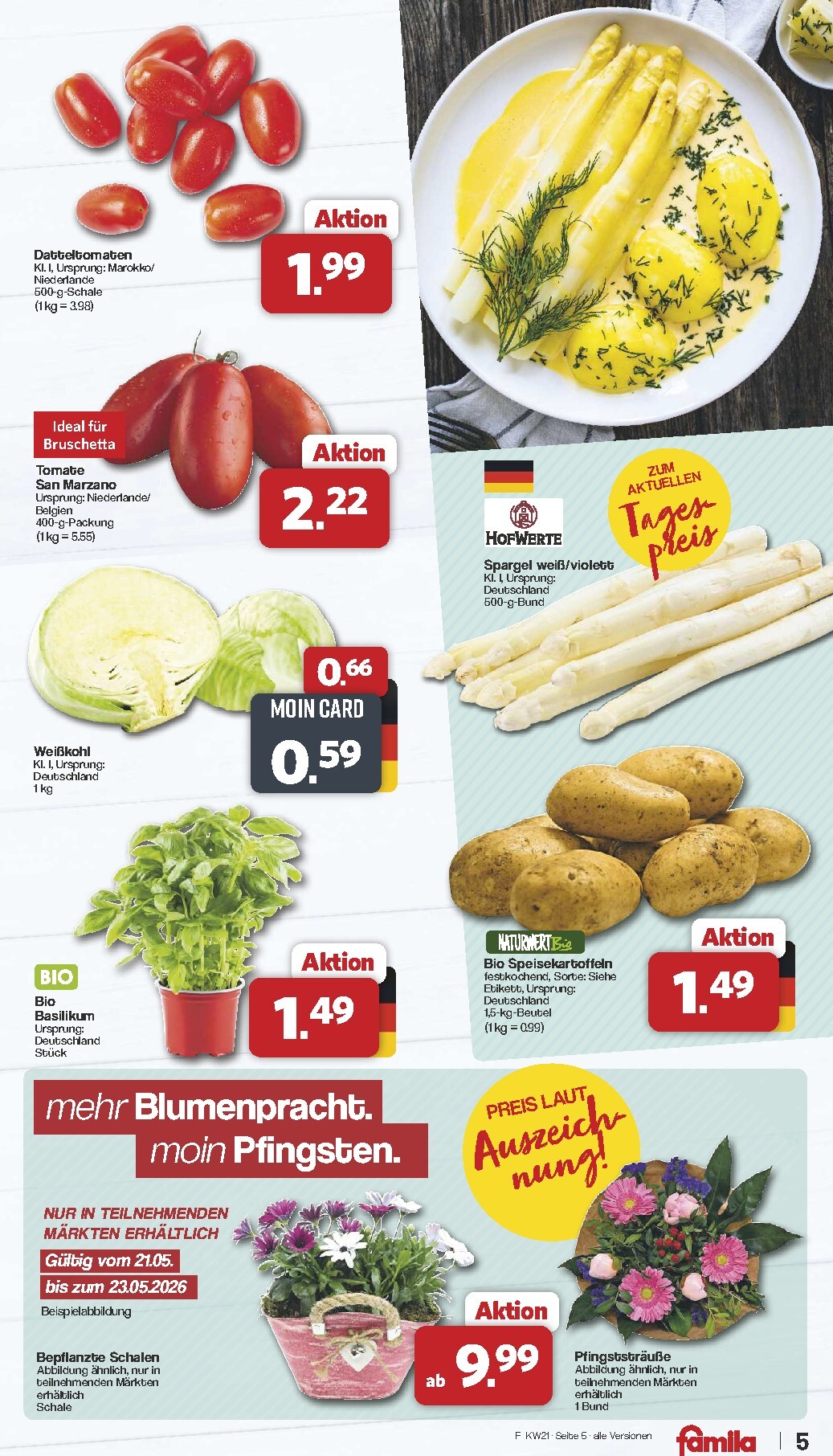 famila-nordwest - Famila Nordwest Prospekt nächste Woche – von Montag 18.05.2026 bis Samstag 23.05.2026 - page: 5