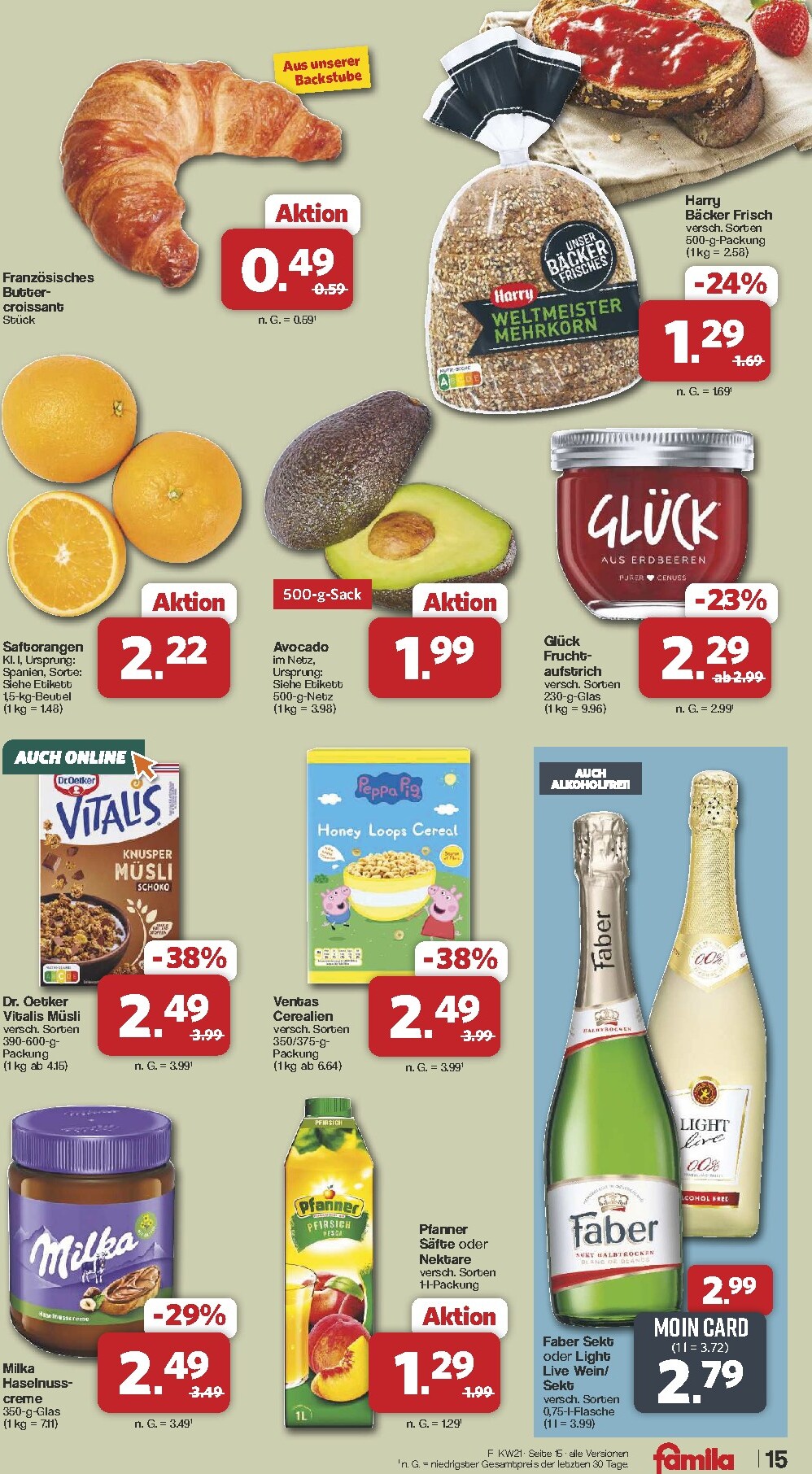 famila-nordwest - Famila Nordwest Prospekt nächste Woche – von Montag 18.05.2026 bis Samstag 23.05.2026 - page: 15