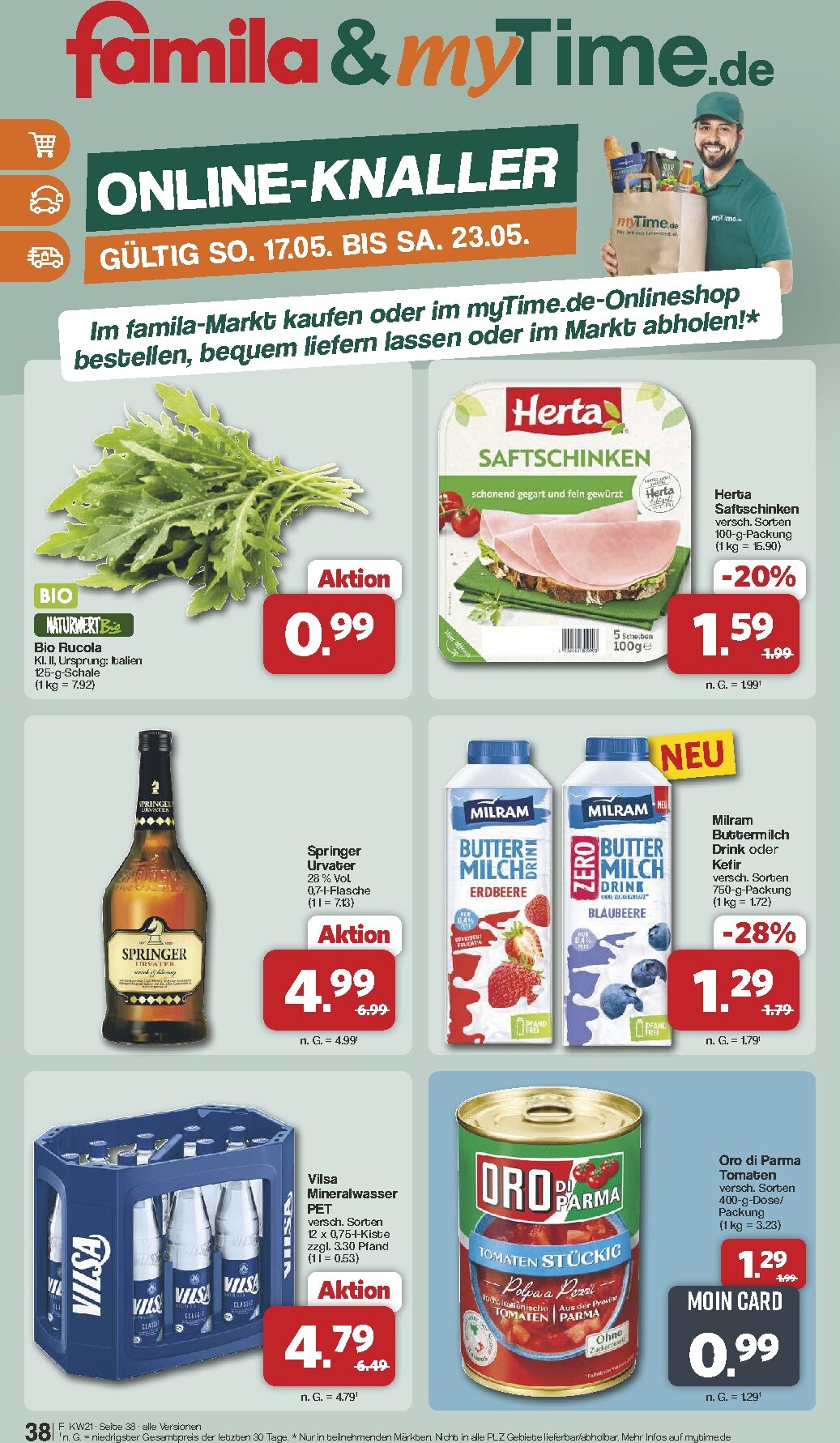 famila-nordwest - Famila Nordwest Prospekt nächste Woche – von Montag 18.05.2026 bis Samstag 23.05.2026 - page: 38