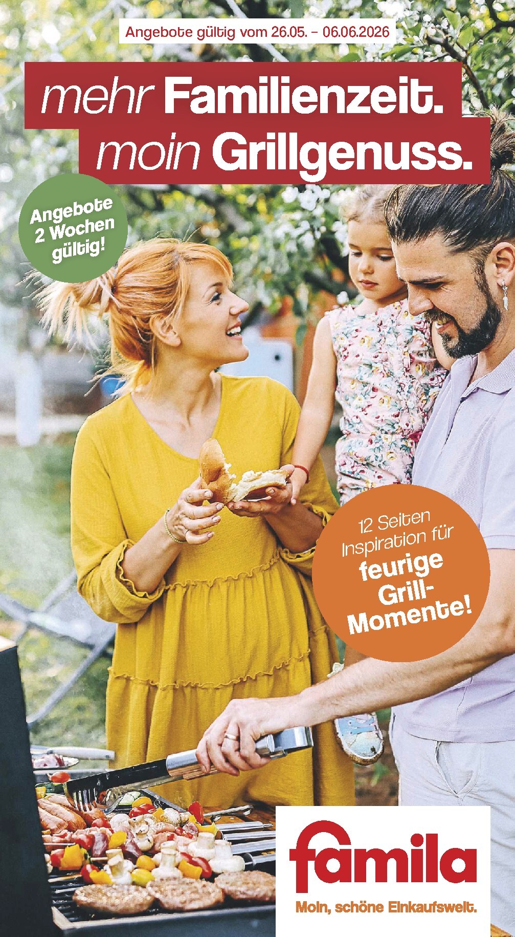 famila-nordwest - Neuer Famila Nordwest - Grill Prospekt – von Dienstag 26.05.2026 bis Samstag 06.06.2026