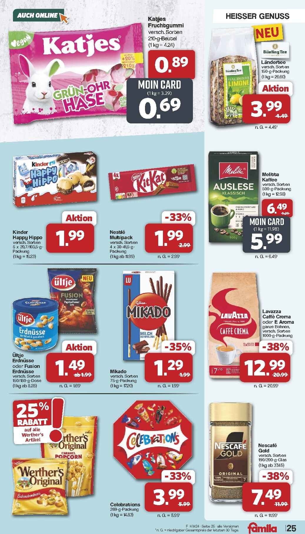 famila-nordwest - Famila Nordwest Prospekt nächste Woche – von Montag 08.06.2026 bis Samstag 13.06.2026 - page: 25