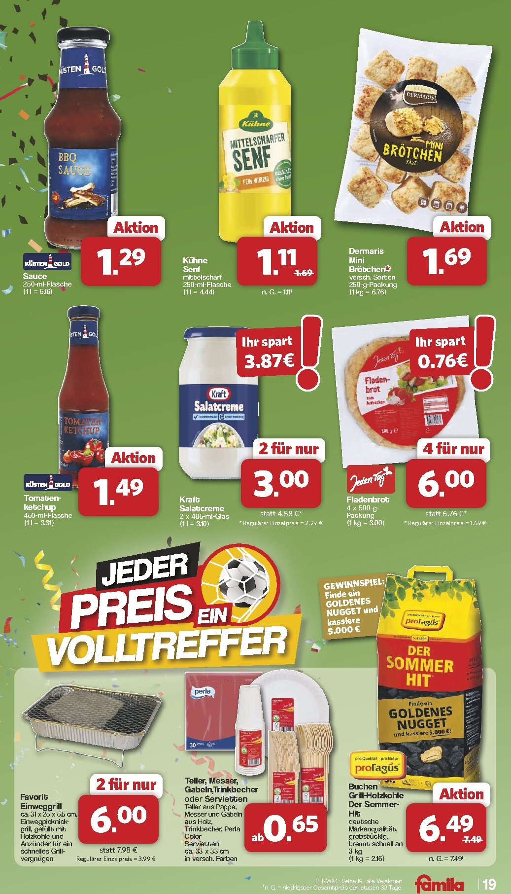 famila-nordwest - Famila Nordwest Prospekt nächste Woche – von Montag 08.06.2026 bis Samstag 13.06.2026 - page: 19