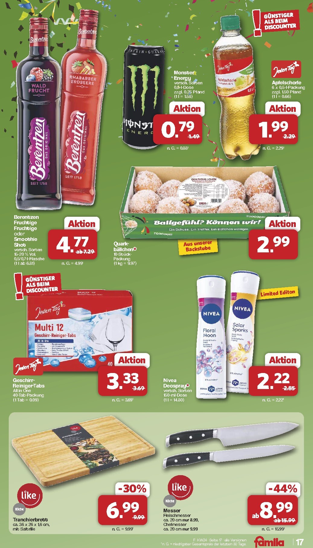 famila-nordwest - Famila Nordwest Prospekt nächste Woche – von Montag 08.06.2026 bis Samstag 13.06.2026 - page: 17
