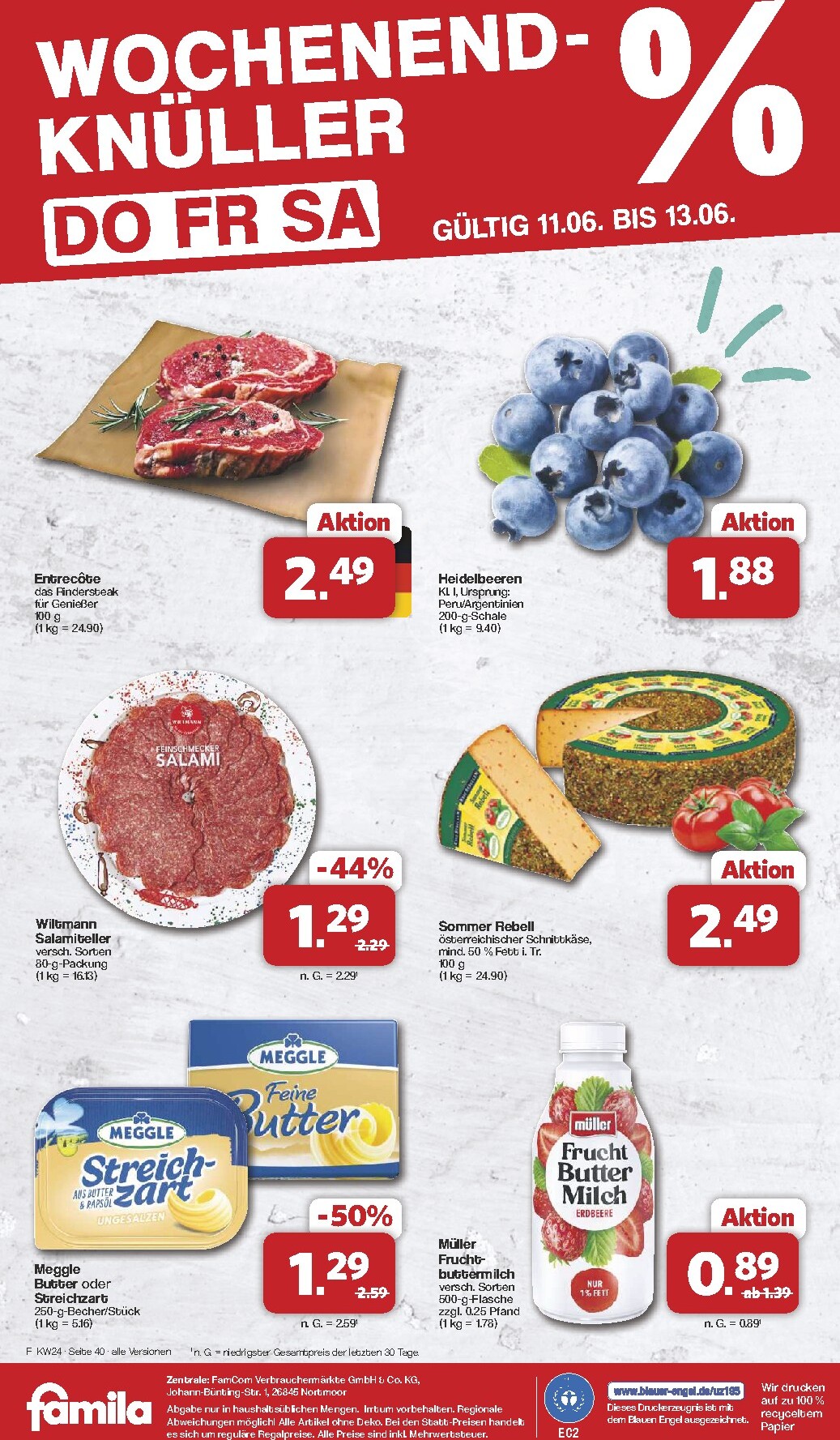 famila-nordwest - Famila Nordwest Prospekt nächste Woche – von Montag 08.06.2026 bis Samstag 13.06.2026 - page: 42