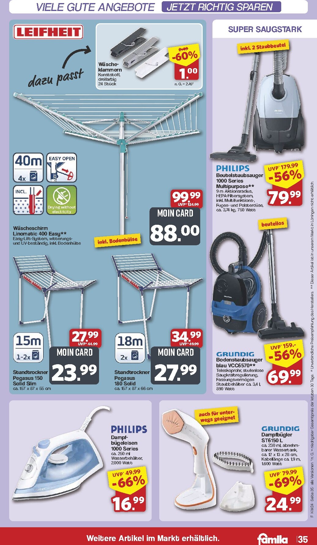 famila-nordwest - Famila Nordwest Prospekt nächste Woche – von Montag 08.06.2026 bis Samstag 13.06.2026 - page: 37