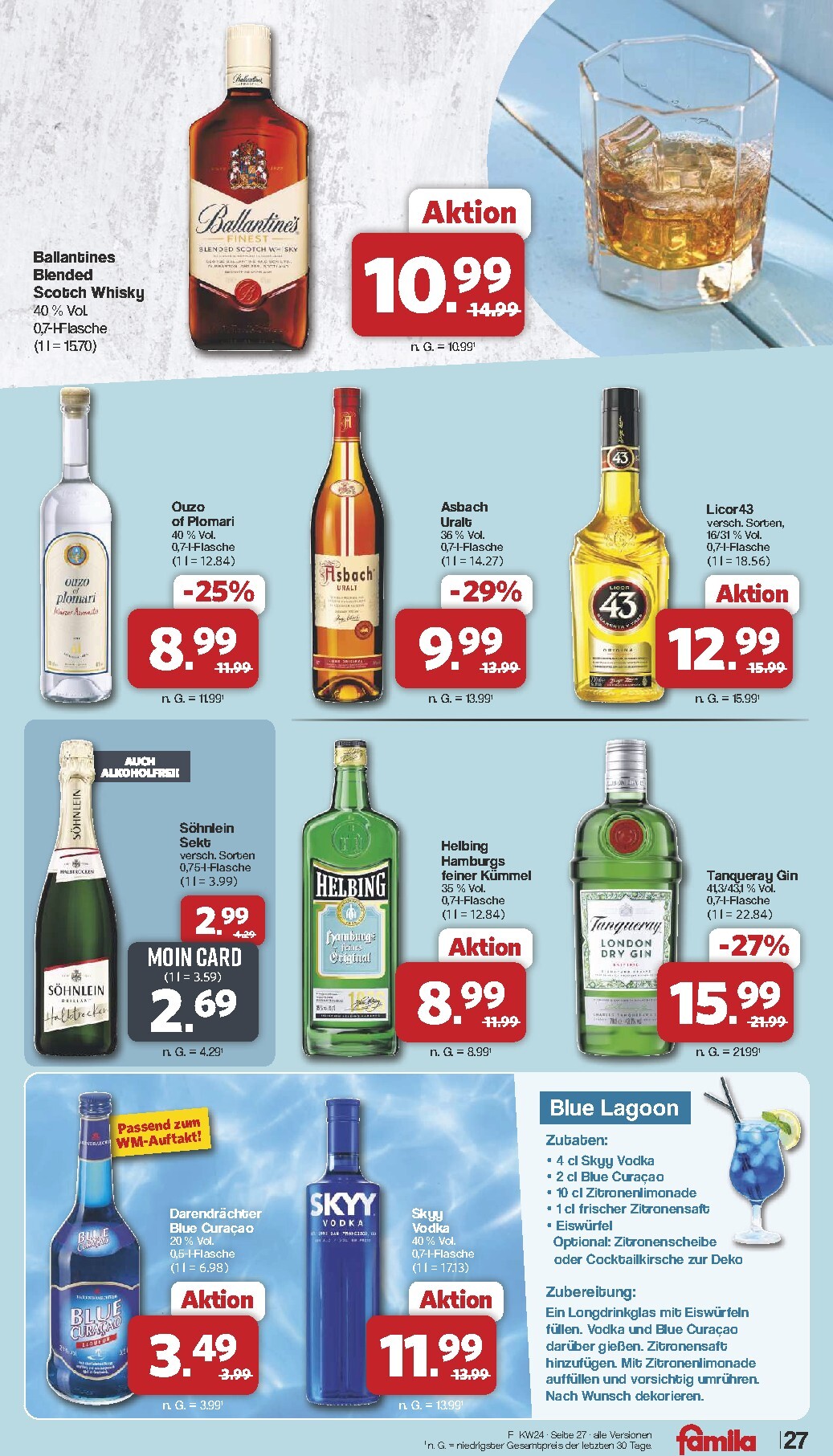 famila-nordwest - Famila Nordwest Prospekt nächste Woche – von Montag 08.06.2026 bis Samstag 13.06.2026 - page: 29