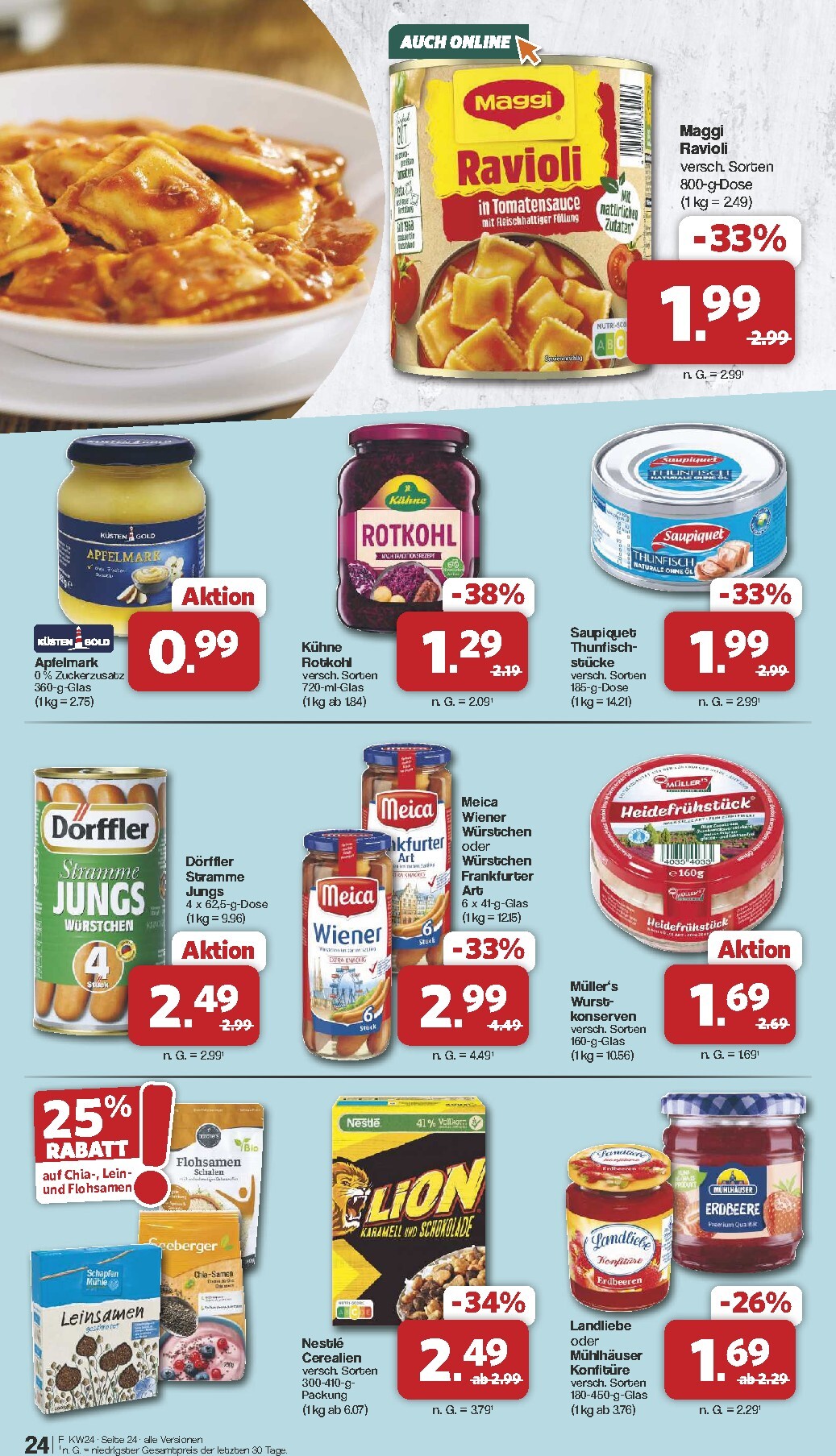 famila-nordwest - Famila Nordwest Prospekt nächste Woche – von Montag 08.06.2026 bis Samstag 13.06.2026 - page: 24