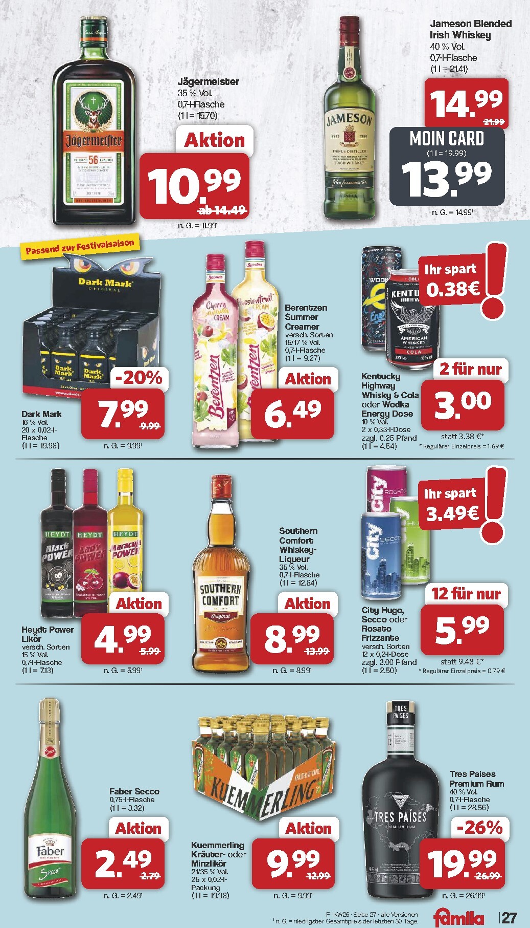 famila-nordwest - Famila Nordwest Prospekt nächste Woche – von Montag 22.06.2026 bis Samstag 27.06.2026 - page: 30
