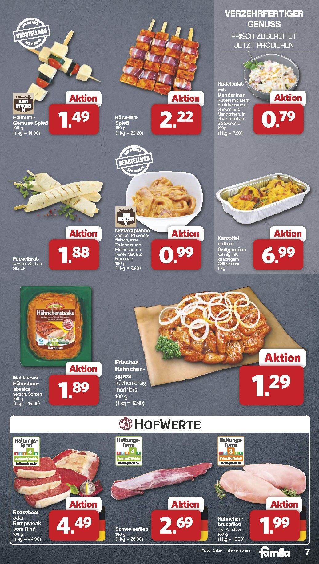 famila-nordwest - Famila Nordwest Prospekt nächste Woche – von Montag 31.08.2026 bis Samstag 05.09.2026 - page: 7