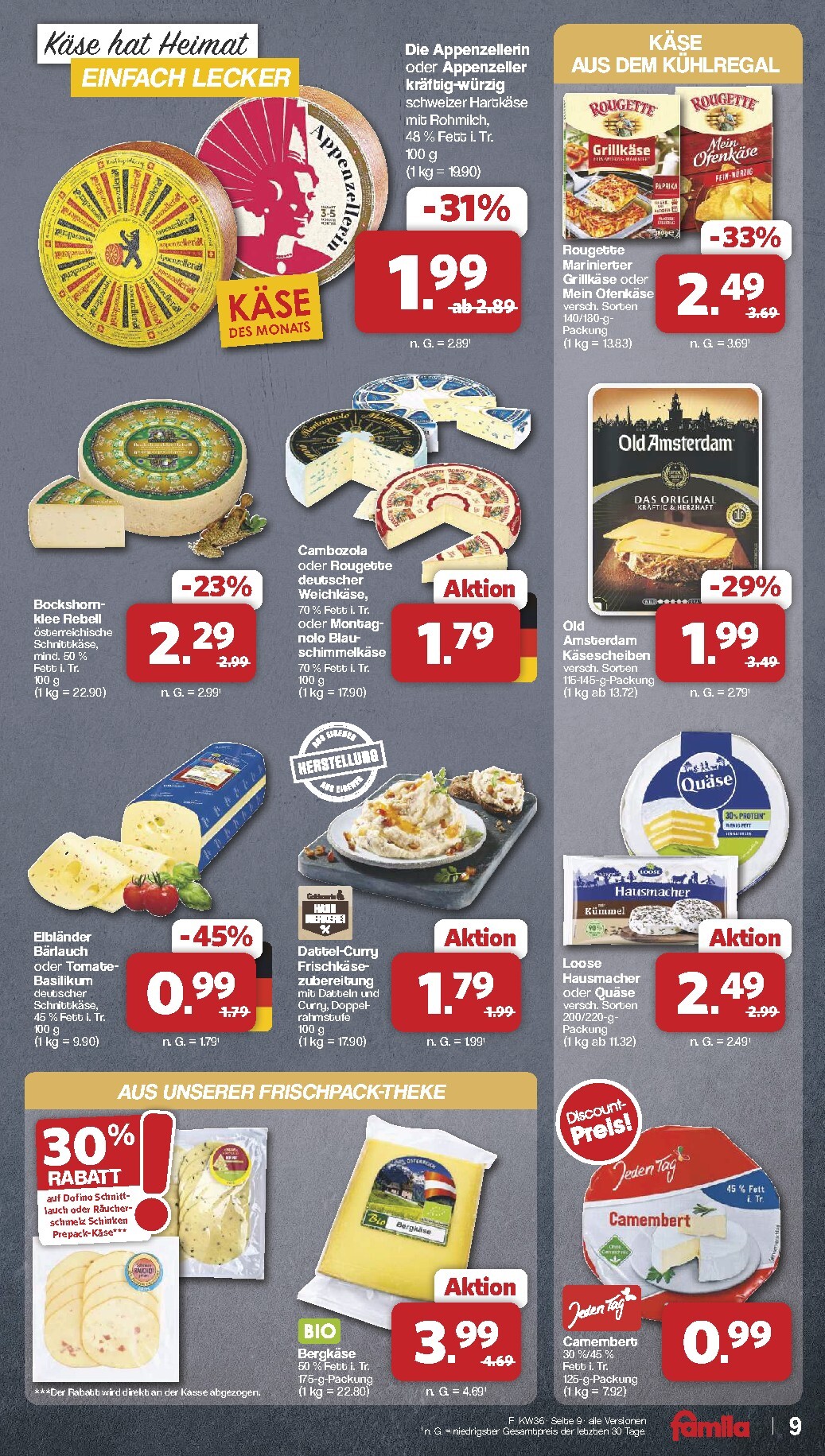 famila-nordwest - Famila Nordwest Prospekt nächste Woche – von Montag 31.08.2026 bis Samstag 05.09.2026 - page: 9