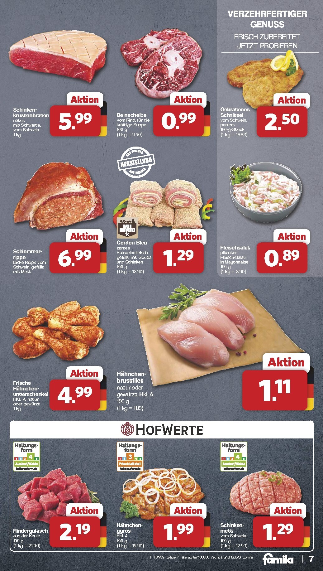 famila-nordwest - Famila Nordwest Prospekt nächste Woche – von Montag 21.09.2026 bis Samstag 26.09.2026 - page: 7