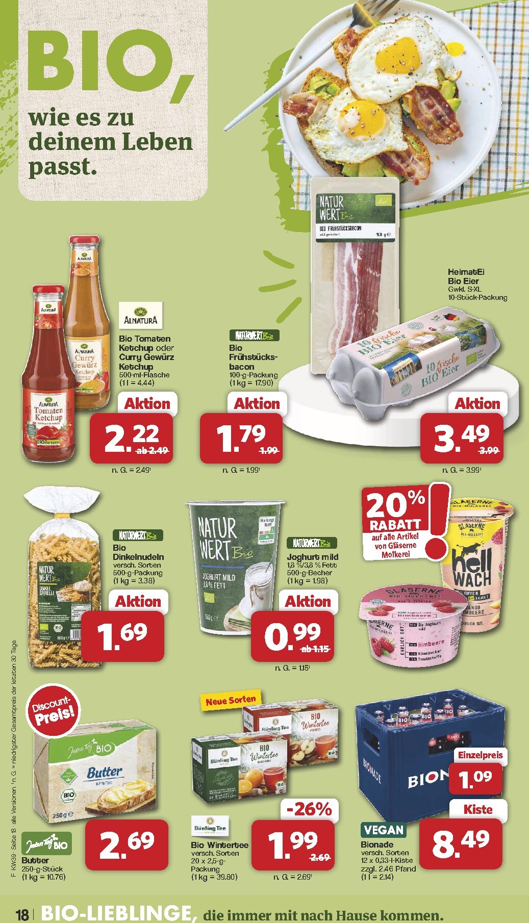 famila-nordwest - Famila Nordwest Prospekt nächste Woche – von Montag 21.09.2026 bis Samstag 26.09.2026 - page: 18