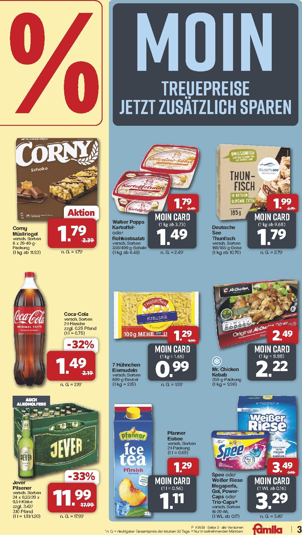 famila-nordwest - Famila Nordwest Prospekt nächste Woche – von Montag 21.09.2026 bis Samstag 26.09.2026 - page: 3