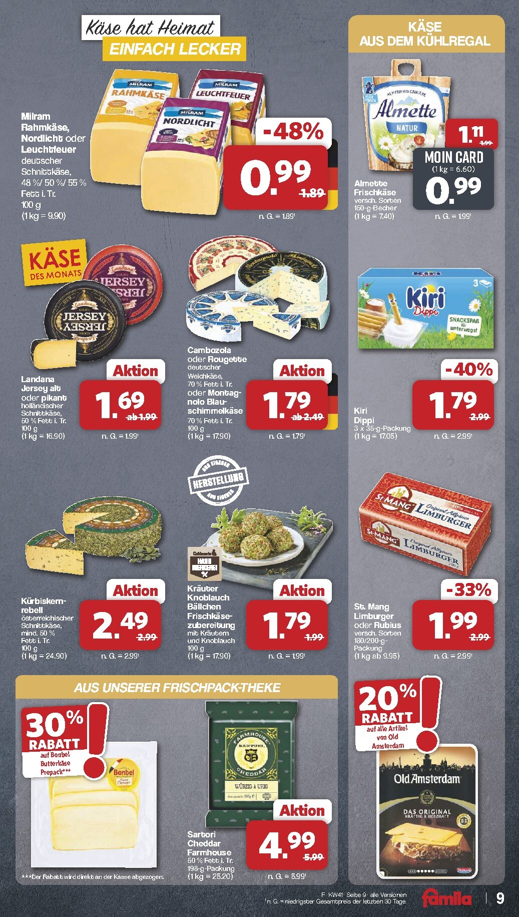 famila-nordwest - Famila Nordwest Prospekt nächste Woche – von Montag 05.10.2026 bis Samstag 10.10.2026 - page: 9