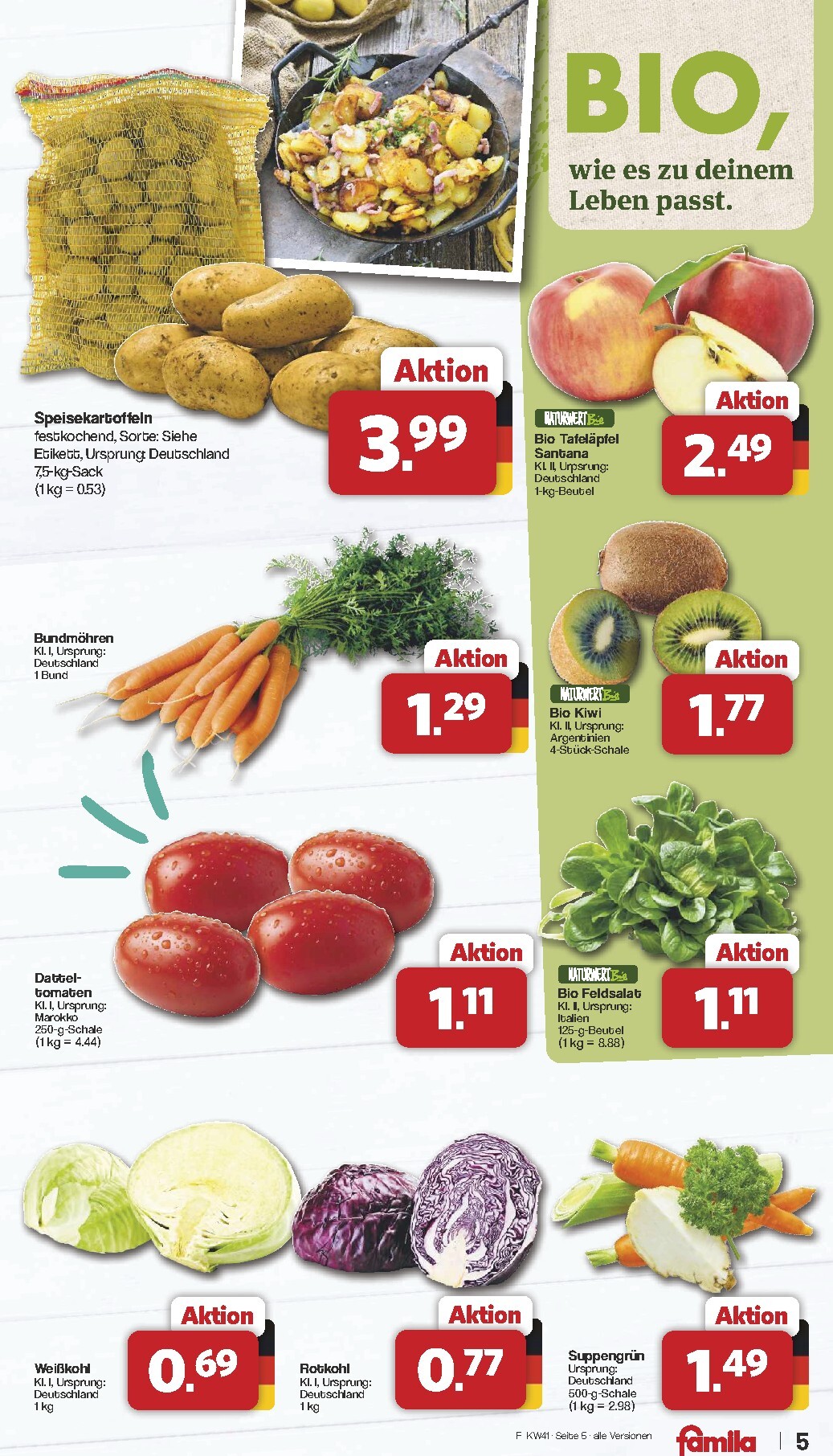 famila-nordwest - Famila Nordwest Prospekt nächste Woche – von Montag 05.10.2026 bis Samstag 10.10.2026 - page: 5