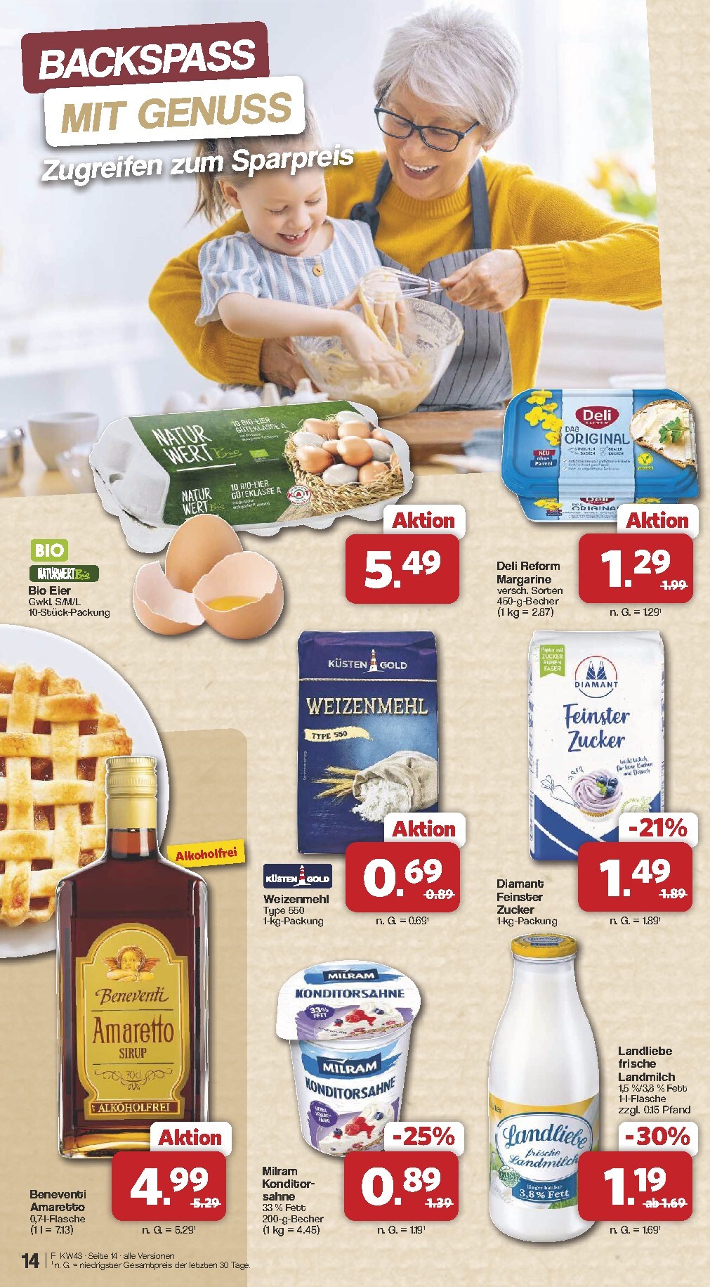 famila-nordwest - Famila Nordwest Prospekt nächste Woche – von Montag 19.10.2026 bis Samstag 24.10.2026 - page: 14