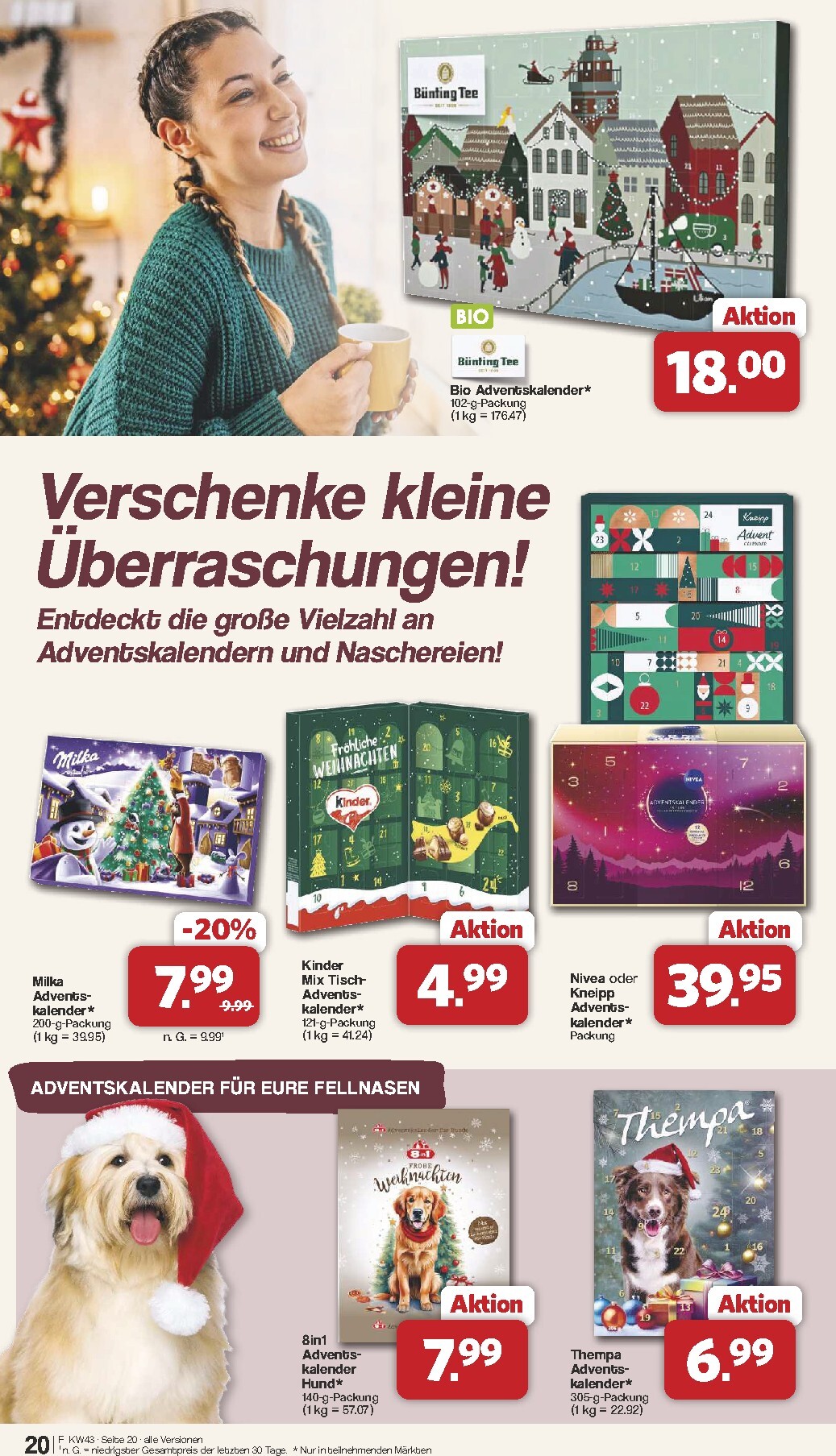 famila-nordwest - Famila Nordwest Prospekt nächste Woche – von Montag 19.10.2026 bis Samstag 24.10.2026 - page: 20