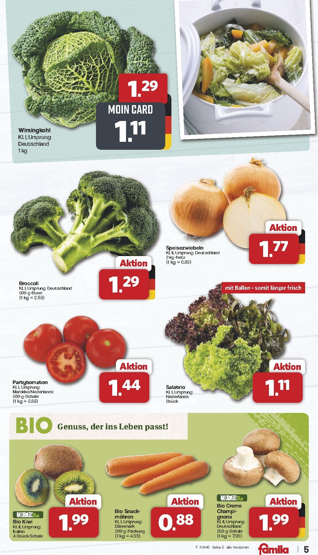 famila-nordwest - Famila Nordwest Prospekt nächste Woche – von Montag 19.10.2026 bis Samstag 24.10.2026 - page: 5